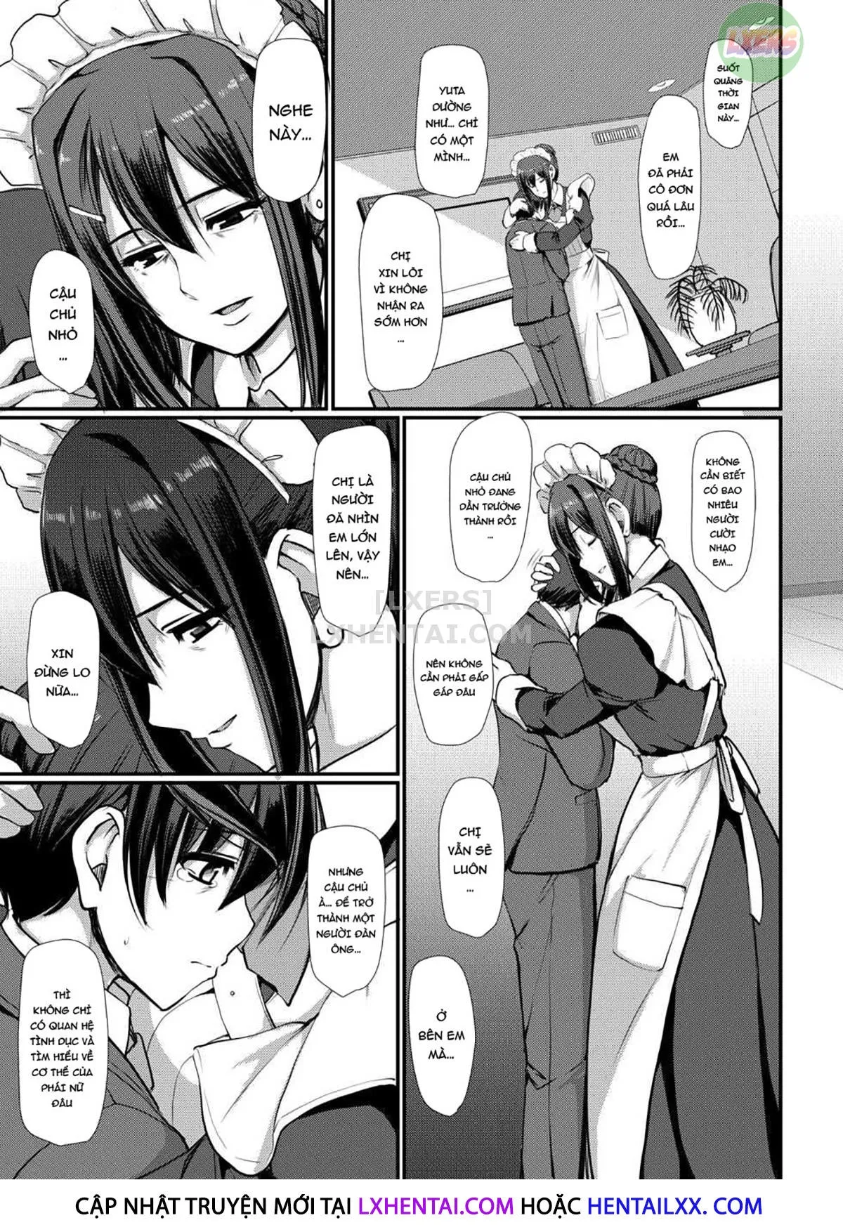 HentaiVN.net - Ảnh 38 - Maid no Oshigoto [Maid's Work] - Chap 4