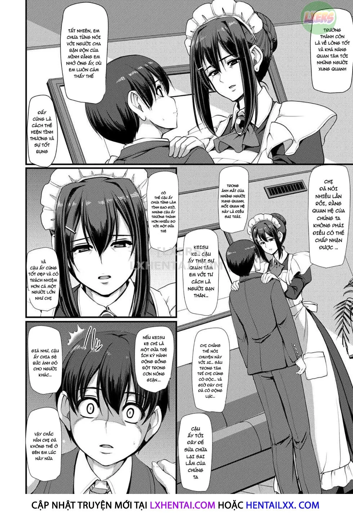 HentaiVN.net - Ảnh 39 - Maid no Oshigoto [Maid's Work] - Chap 4