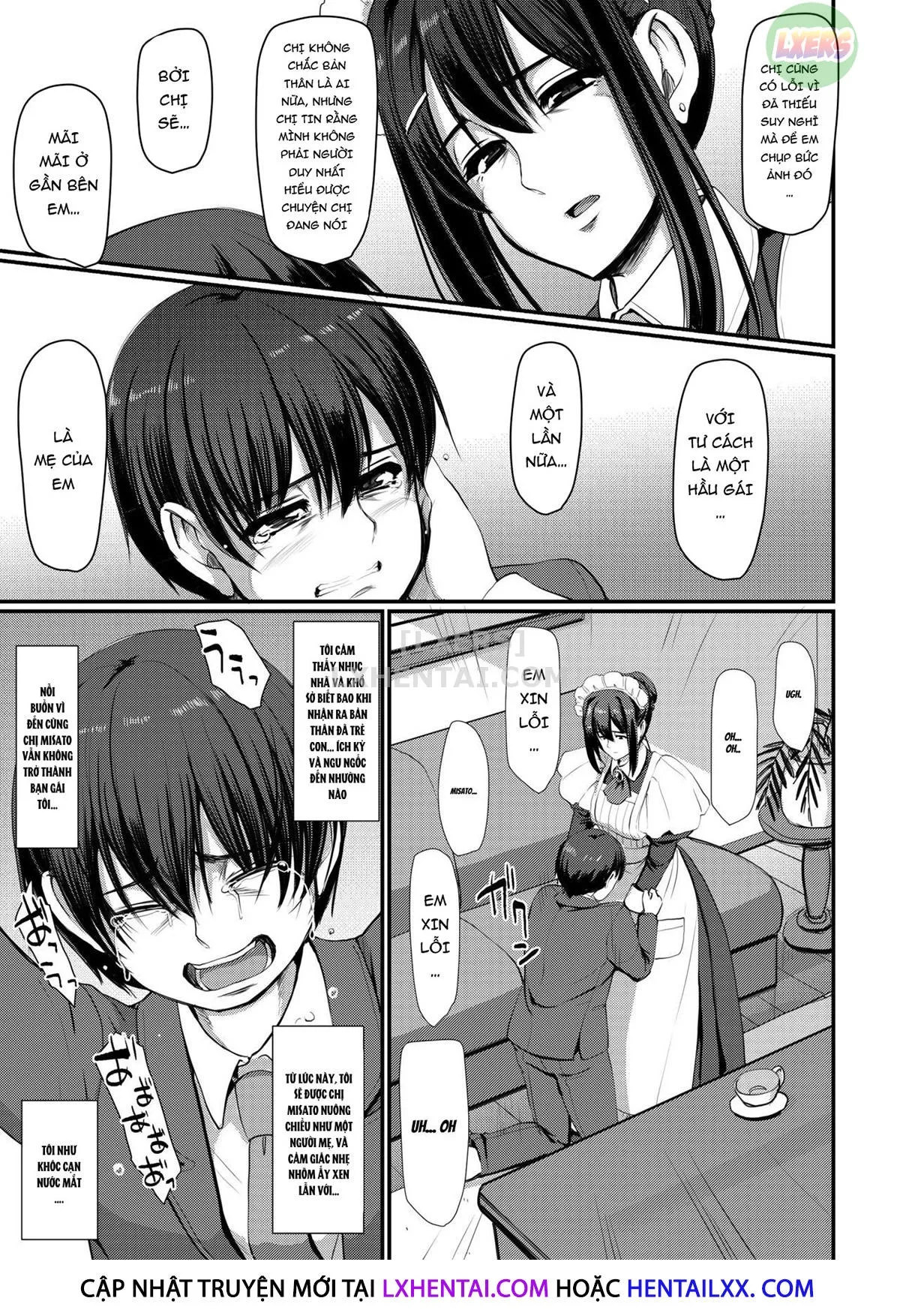 HentaiVN.net - Ảnh 40 - Maid no Oshigoto [Maid's Work] - Chap 4