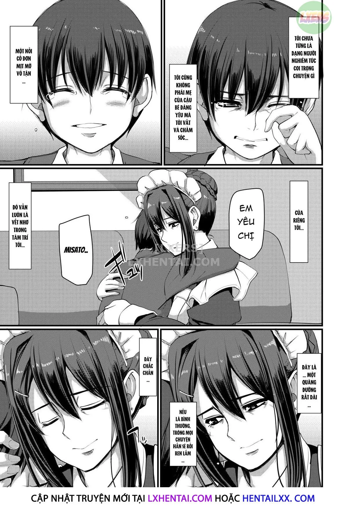HentaiVN.net - Ảnh 42 - Maid no Oshigoto [Maid's Work] - Chap 4
