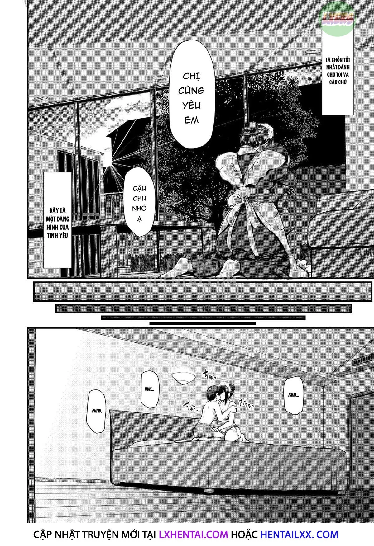 HentaiVN.net - Ảnh 43 - Maid no Oshigoto [Maid's Work] - Chap 4