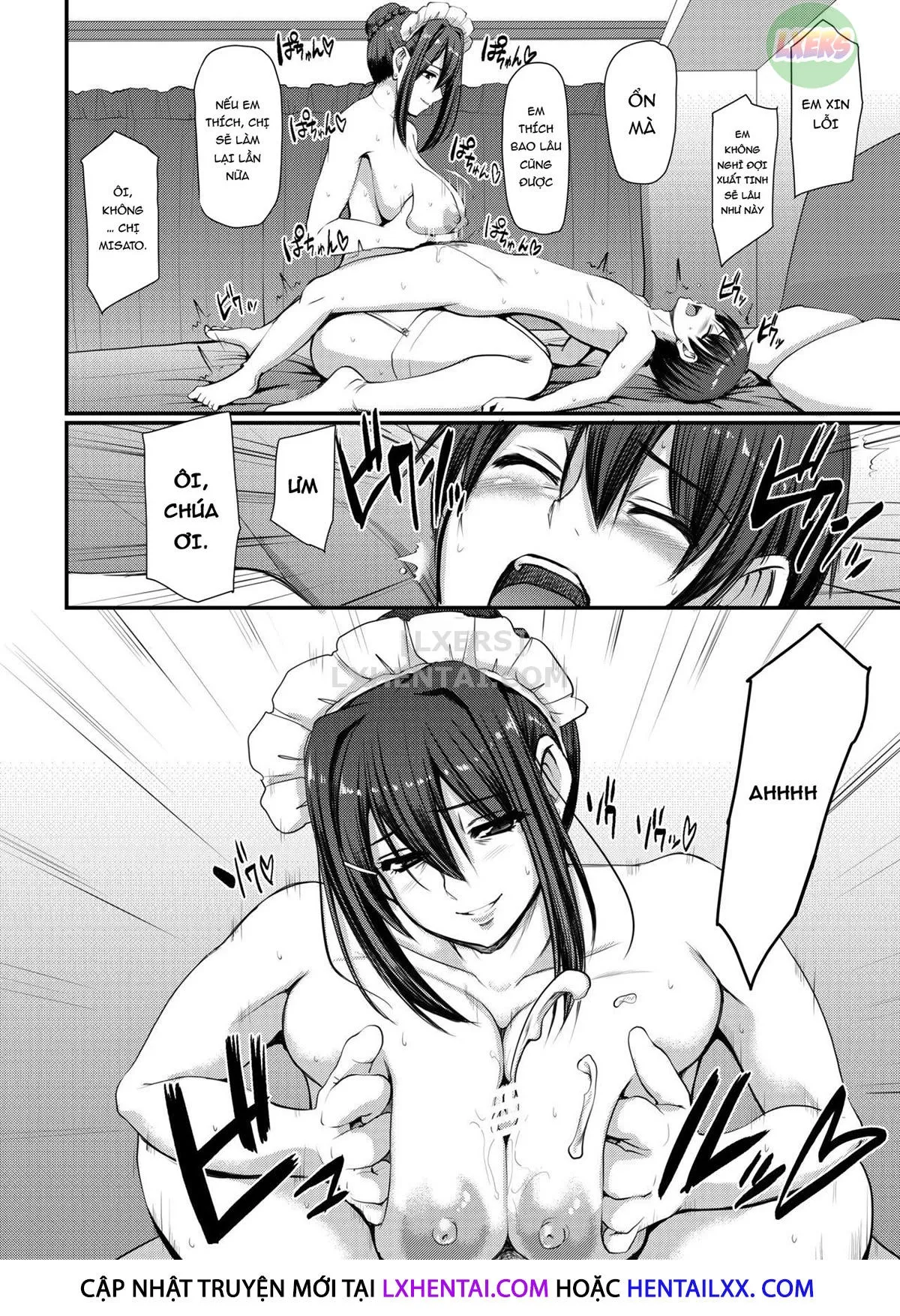 HentaiVN.net - Ảnh 53 - Maid no Oshigoto [Maid's Work] - Chap 4
