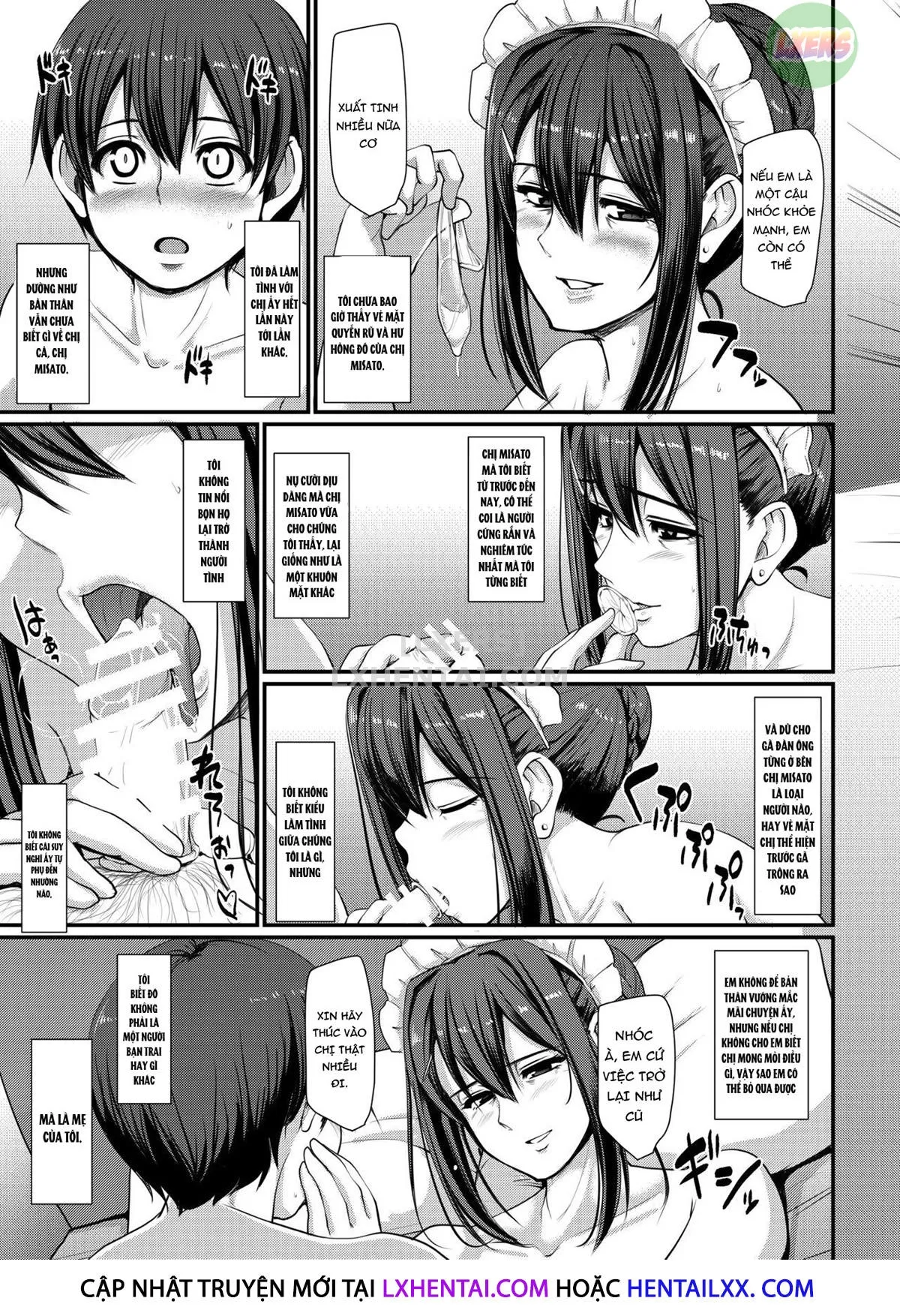 HentaiVN.net - Ảnh 64 - Maid no Oshigoto [Maid's Work] - Chap 4
