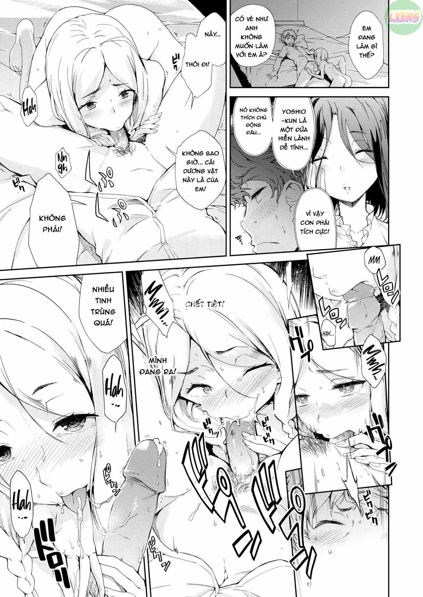 HentaiVN.net - Ảnh 16 - Mienai Tokoro De [Looking Forward To...; Being in Japan Makes Chris Naughty; Being Spoiled is Okay; Below the Surface; Sudden Girlfriend; Cherry Picking; Girlfriend Switch; Boyfriend Switch] - Chap 3: Tutor ~Home Extortion~