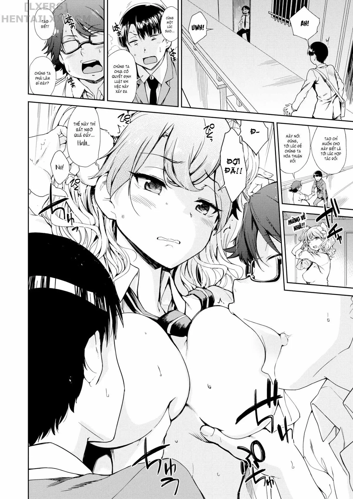 HentaiVN.net - Ảnh 21 - Mienai Tokoro De [Looking Forward To...; Being in Japan Makes Chris Naughty; Being Spoiled is Okay; Below the Surface; Sudden Girlfriend; Cherry Picking; Girlfriend Switch; Boyfriend Switch] - Chap 4: Being Spoiled is Okay