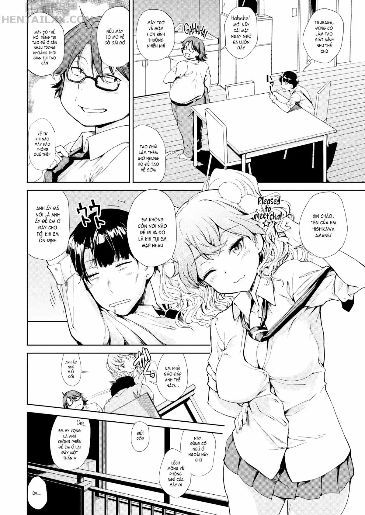HentaiVN.net - Ảnh 7 - Mienai Tokoro De [Looking Forward To...; Being in Japan Makes Chris Naughty; Being Spoiled is Okay; Below the Surface; Sudden Girlfriend; Cherry Picking; Girlfriend Switch; Boyfriend Switch] - Chap 4: Being Spoiled is Okay