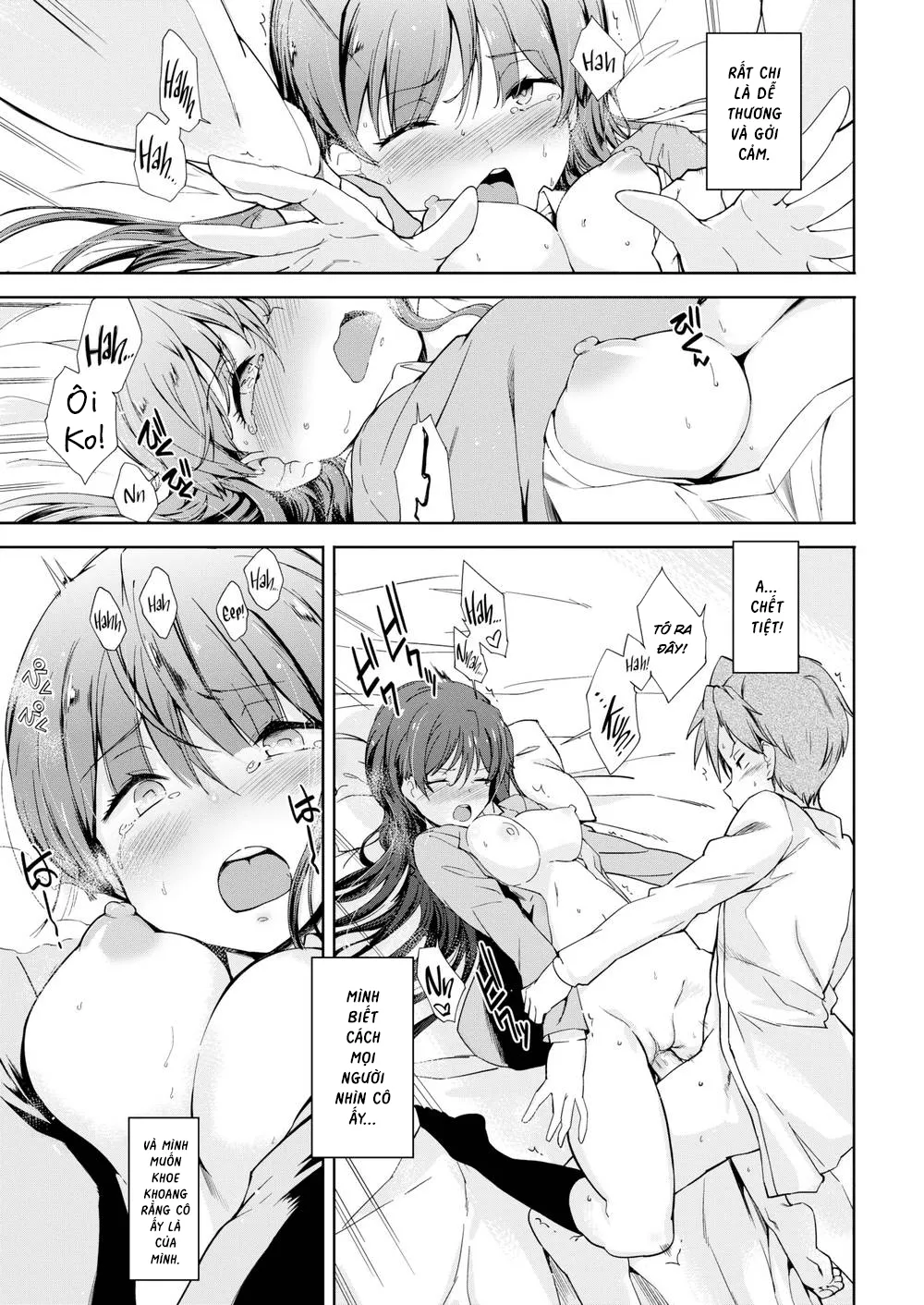 HentaiVN.net - Ảnh 11 - Mienai Tokoro De [Looking Forward To...; Being in Japan Makes Chris Naughty; Being Spoiled is Okay; Below the Surface; Sudden Girlfriend; Cherry Picking; Girlfriend Switch; Boyfriend Switch] - Chap 5: Below the Surface