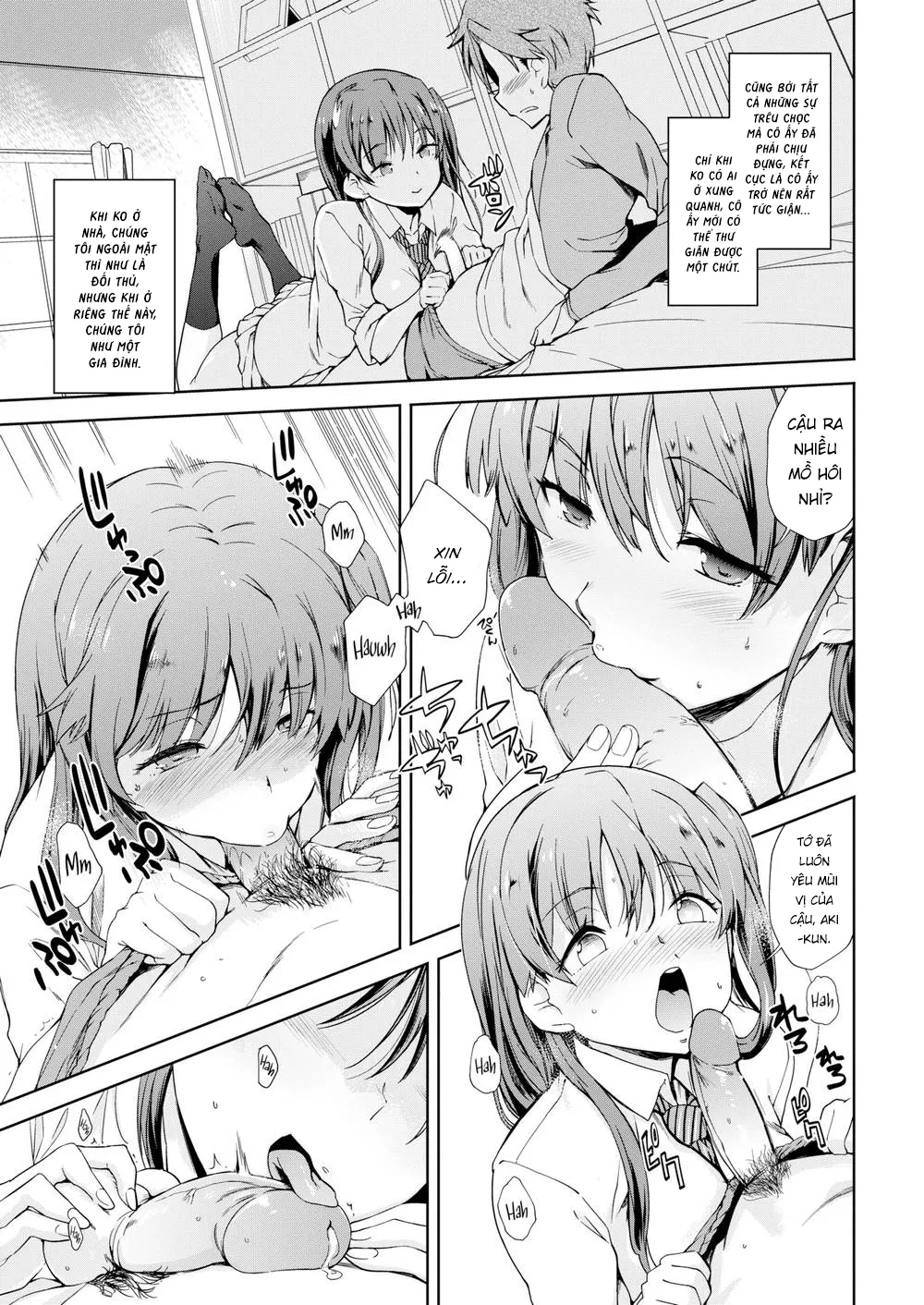 HentaiVN.net - Ảnh 5 - Mienai Tokoro De [Looking Forward To...; Being in Japan Makes Chris Naughty; Being Spoiled is Okay; Below the Surface; Sudden Girlfriend; Cherry Picking; Girlfriend Switch; Boyfriend Switch] - Chap 5: Below the Surface