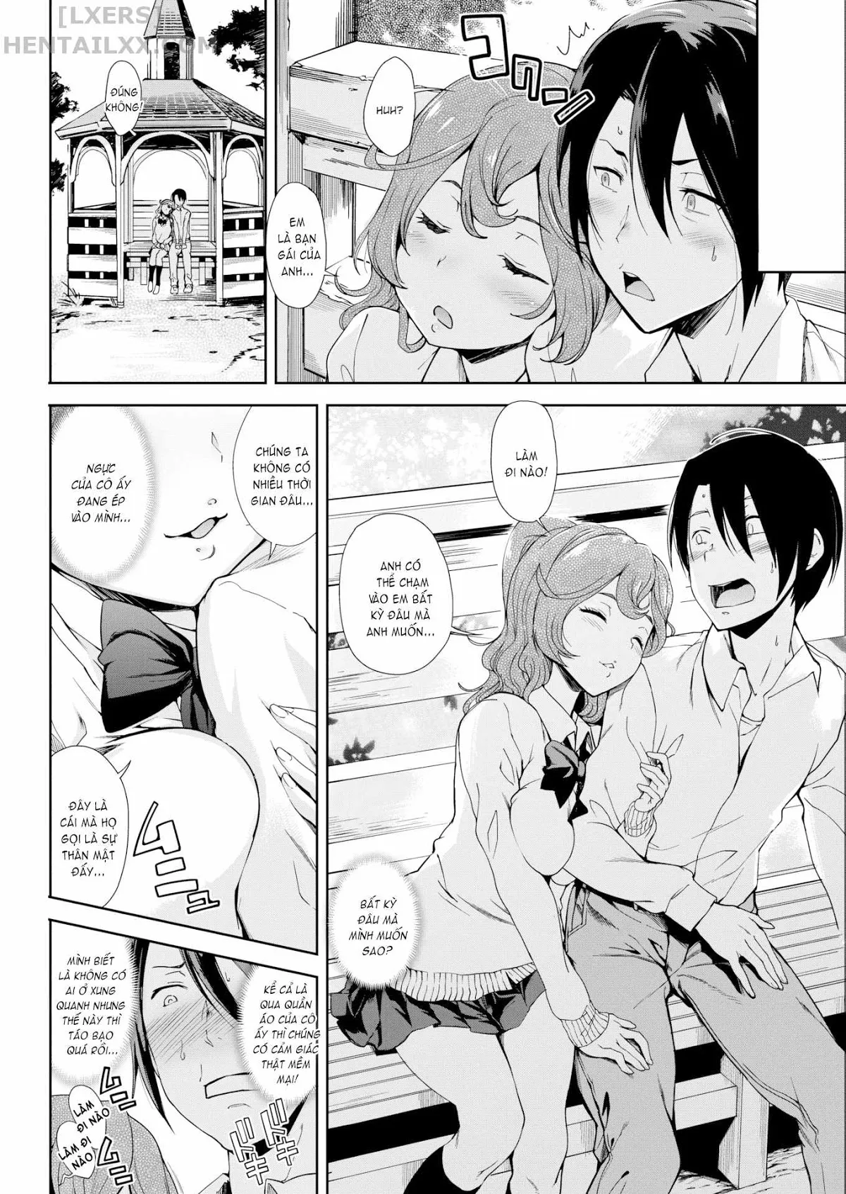 HentaiVN.net - Ảnh 9 - Mienai Tokoro De [Looking Forward To...; Being in Japan Makes Chris Naughty; Being Spoiled is Okay; Below the Surface; Sudden Girlfriend; Cherry Picking; Girlfriend Switch; Boyfriend Switch] - Chap 6: Sudden Girlfriend