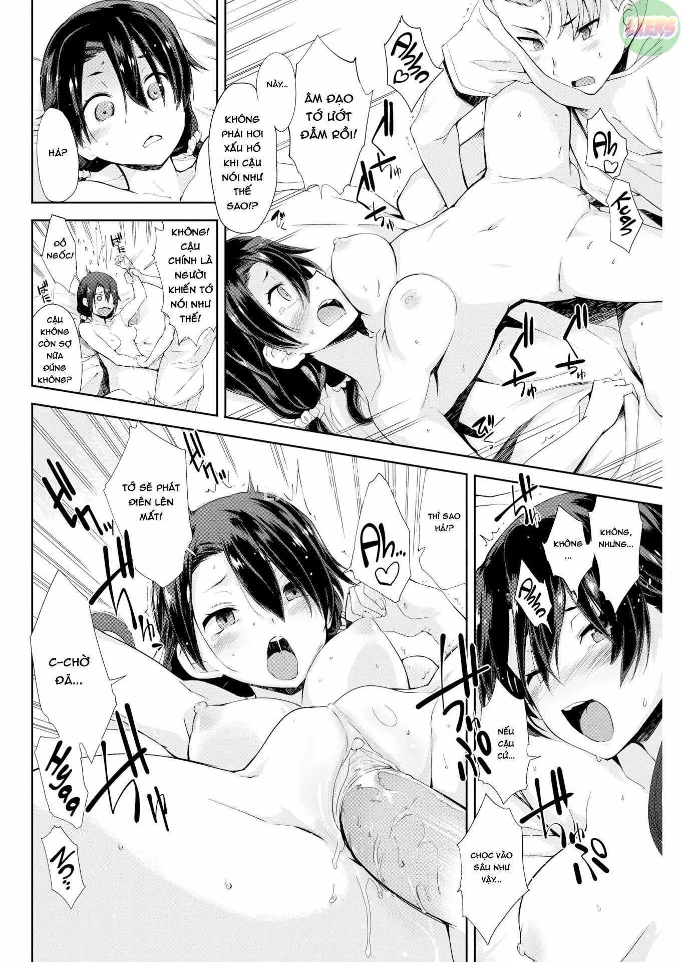 HentaiVN.net - Ảnh 17 - Mienai Tokoro De [Looking Forward To...; Being in Japan Makes Chris Naughty; Being Spoiled is Okay; Below the Surface; Sudden Girlfriend; Cherry Picking; Girlfriend Switch; Boyfriend Switch] - Chap 8: Commensal Symbiosis