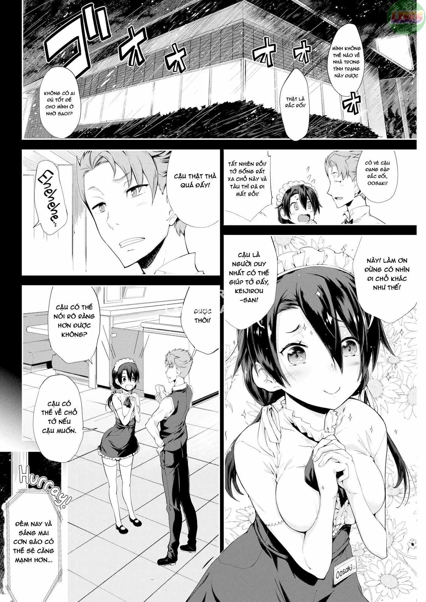 HentaiVN.net - Ảnh 5 - Mienai Tokoro De [Looking Forward To...; Being in Japan Makes Chris Naughty; Being Spoiled is Okay; Below the Surface; Sudden Girlfriend; Cherry Picking; Girlfriend Switch; Boyfriend Switch] - Chap 8: Commensal Symbiosis