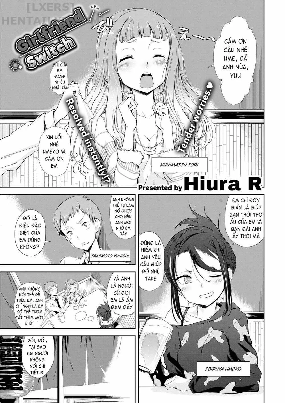 HentaiVN.net - Ảnh 6 - Mienai Tokoro De [Looking Forward To...; Being in Japan Makes Chris Naughty; Being Spoiled is Okay; Below the Surface; Sudden Girlfriend; Cherry Picking; Girlfriend Switch; Boyfriend Switch] - Chap 9: Girlfriend Switch