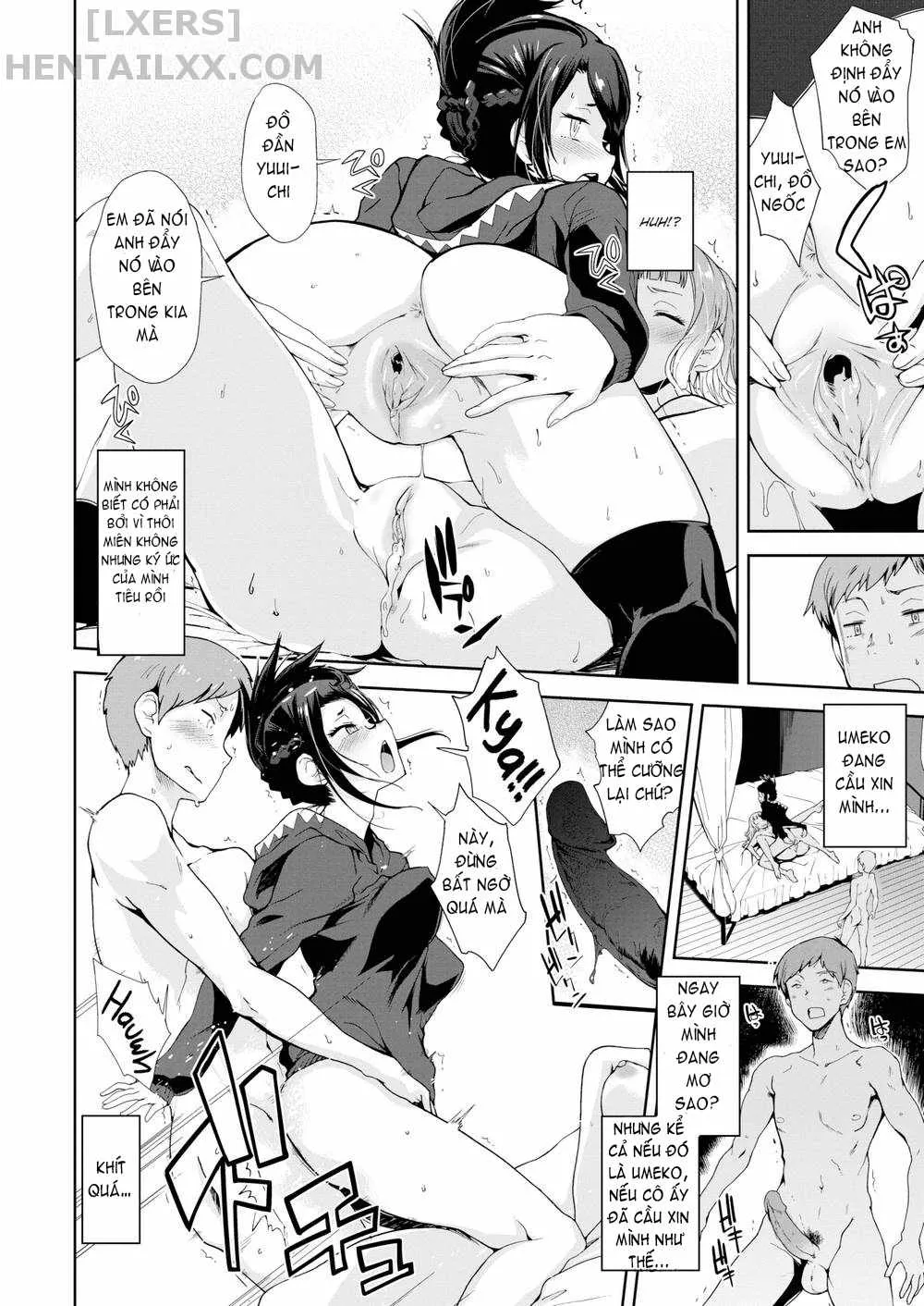 HentaiVN.net - Ảnh 17 - Mienai Tokoro De [Looking Forward To...; Being in Japan Makes Chris Naughty; Being Spoiled is Okay; Below the Surface; Sudden Girlfriend; Cherry Picking; Girlfriend Switch; Boyfriend Switch] - Chap 10: Boyfriend Switch (End)