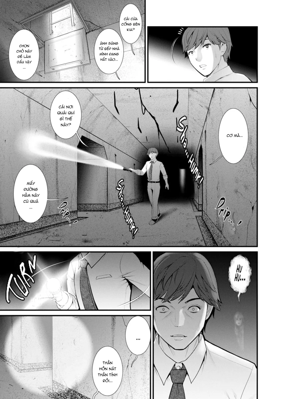 HentaiVN.net - Ảnh 7 - Tuần trăng mật dưới địa đạo 30m [Chika 30m no Mitsugetsu o... | Honeymoon at 30 meters underground] - Tập 3 - Sức mạnh
