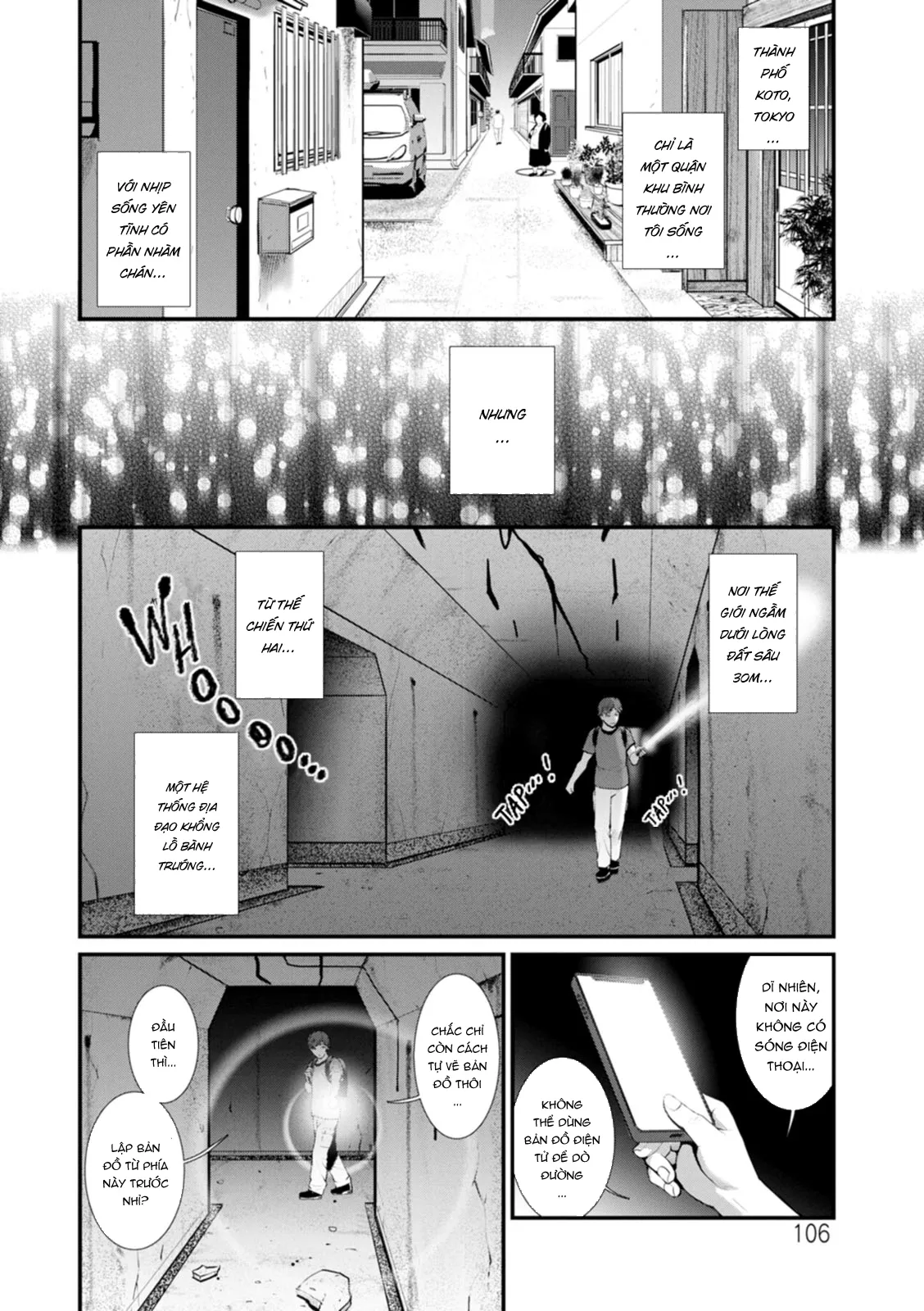 HentaiVN.net - Ảnh 6 - Tuần trăng mật dưới địa đạo 30m [Chika 30m no Mitsugetsu o... | Honeymoon at 30 meters underground] - Tập 6 - Phòng tôi