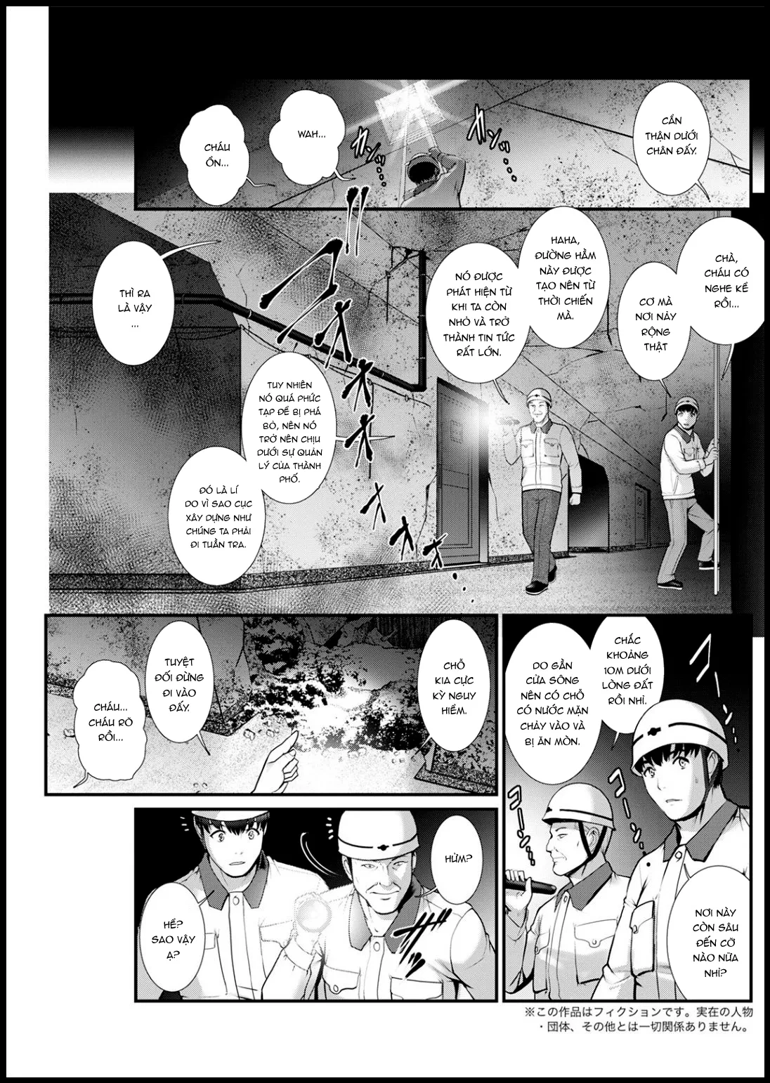 HentaiVN.net - Ảnh 9 - Tuần trăng mật dưới địa đạo 30m [Chika 30m no Mitsugetsu o... | Honeymoon at 30 meters underground] - Tập 10 - Phần 2 - Phát hiện