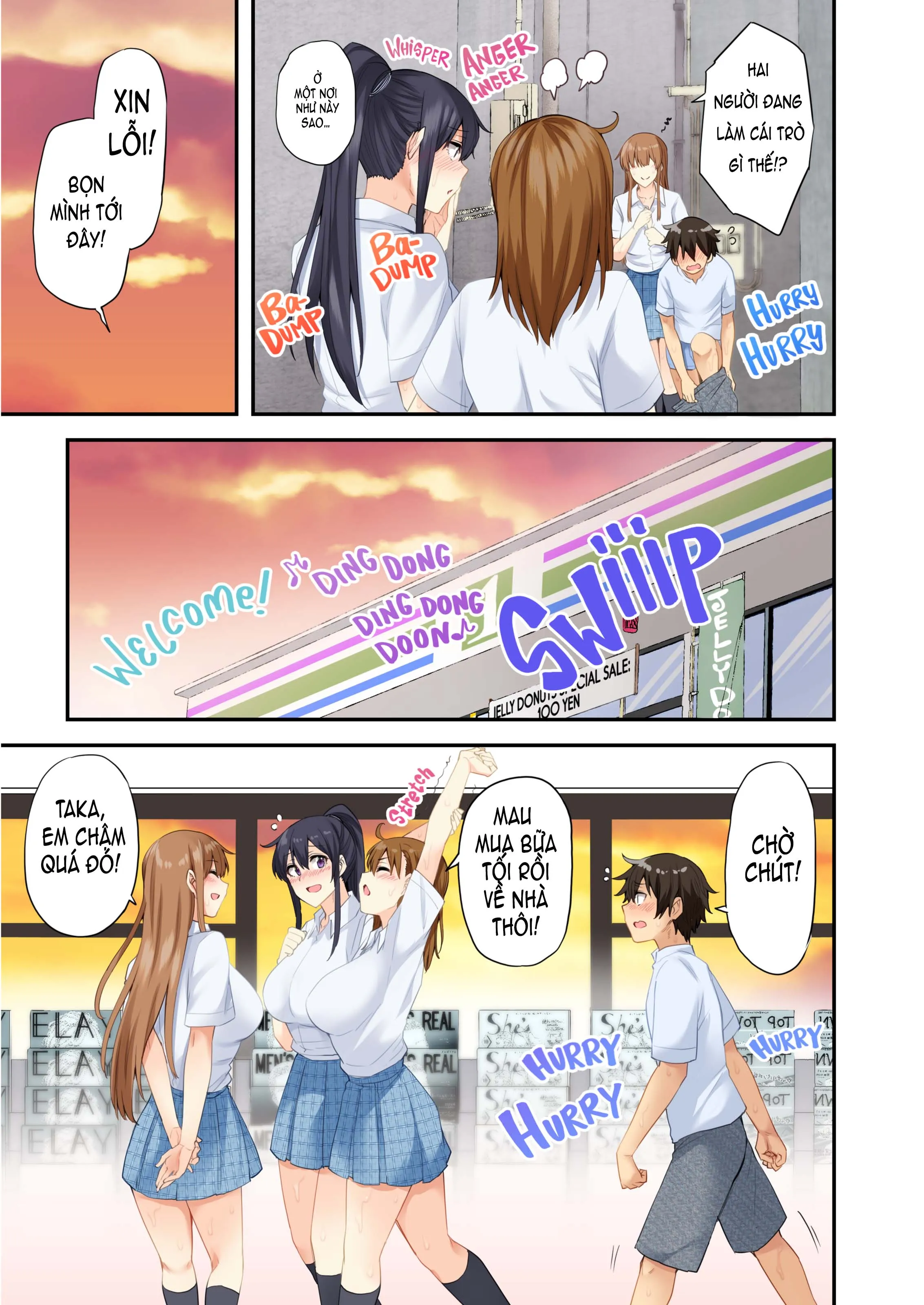 HentaiVN.net - Ảnh 5 - Trận Bóng Chuyền Không Cân Sức [3vs1 volleyball match] - Chap 2.3