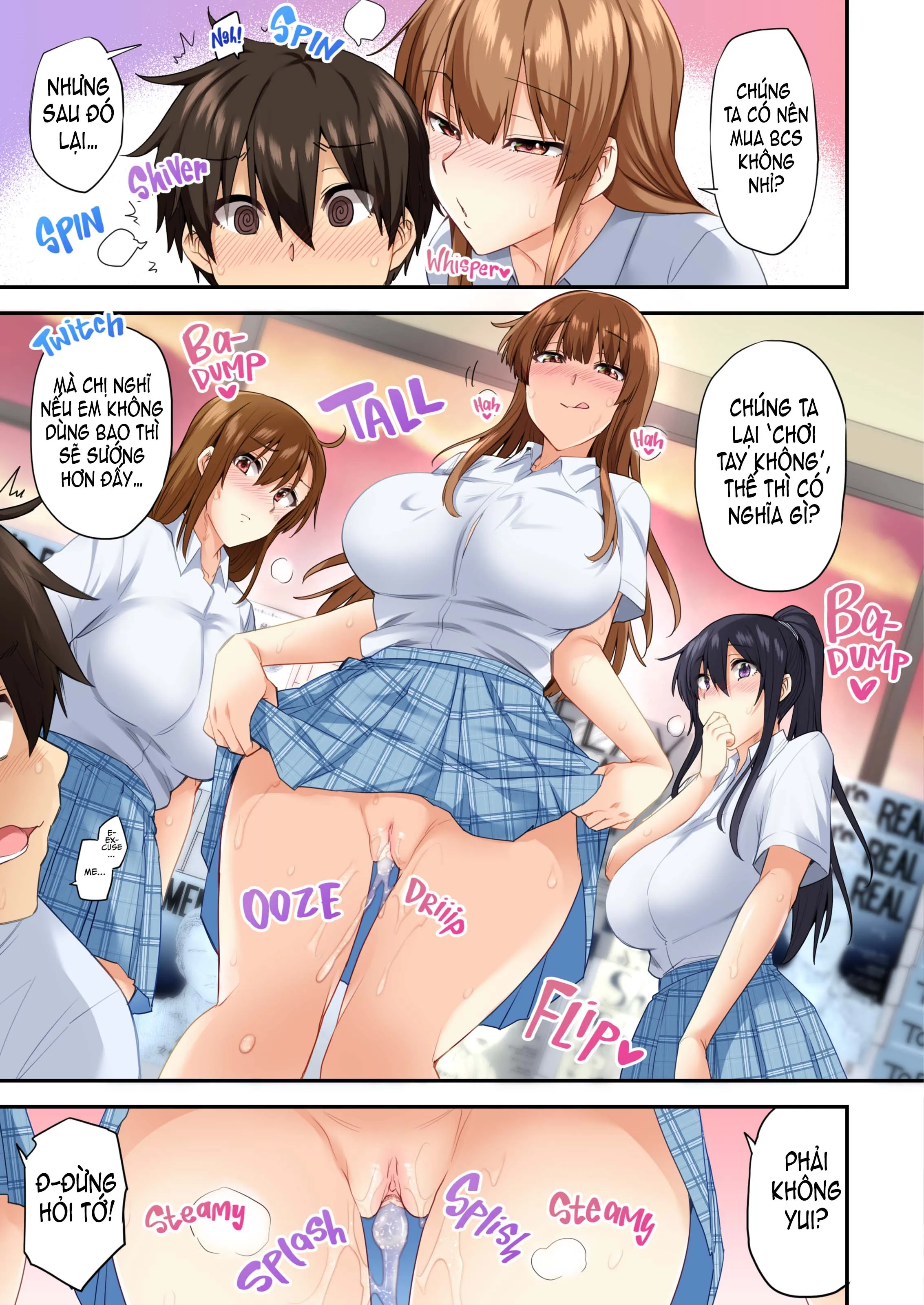 HentaiVN.net - Ảnh 7 - Trận Bóng Chuyền Không Cân Sức [3vs1 volleyball match] - Chap 2.3