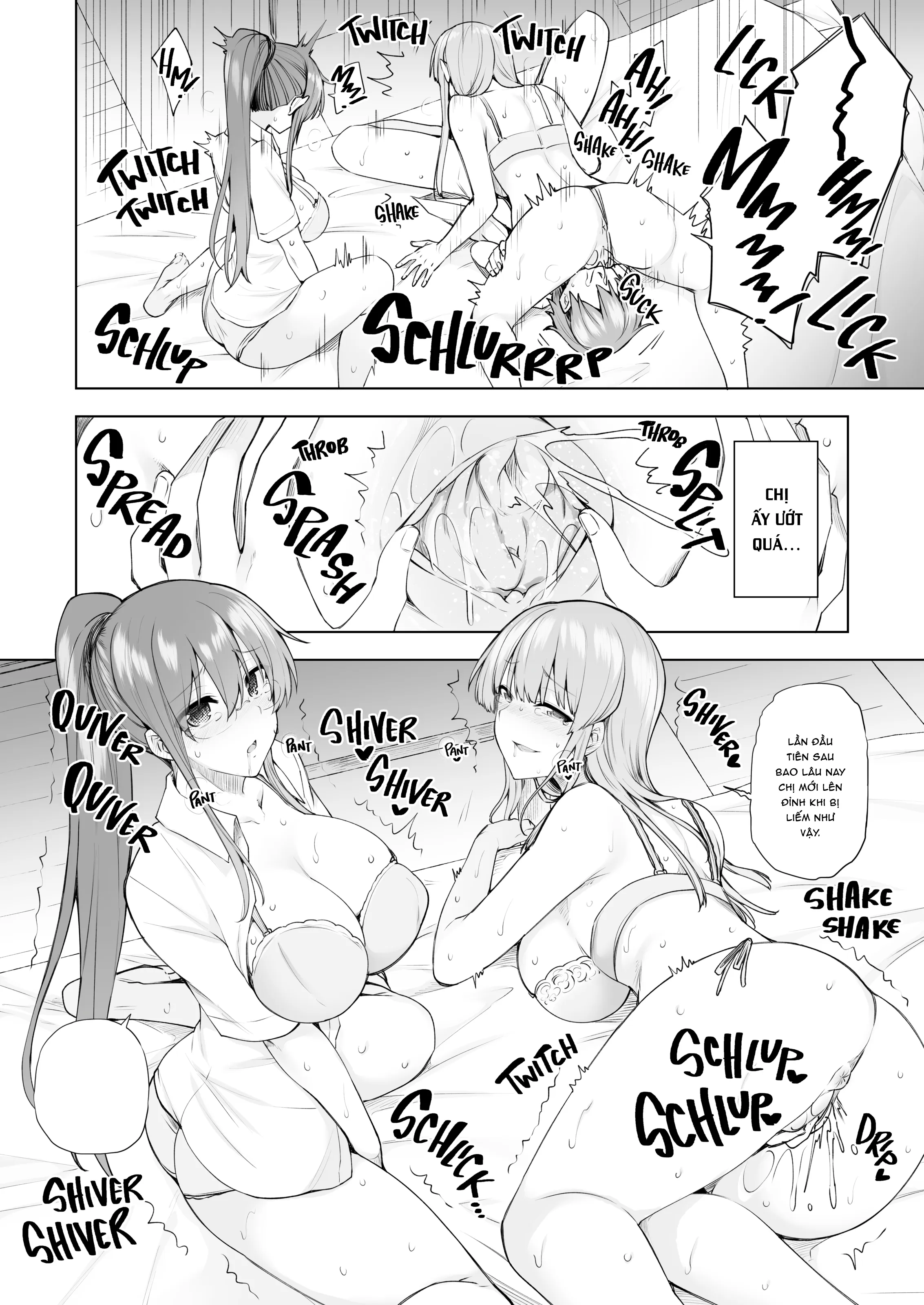 HentaiVN.net - Ảnh 21 - Trận Bóng Chuyền Không Cân Sức [3vs1 volleyball match] - Chap 3.1