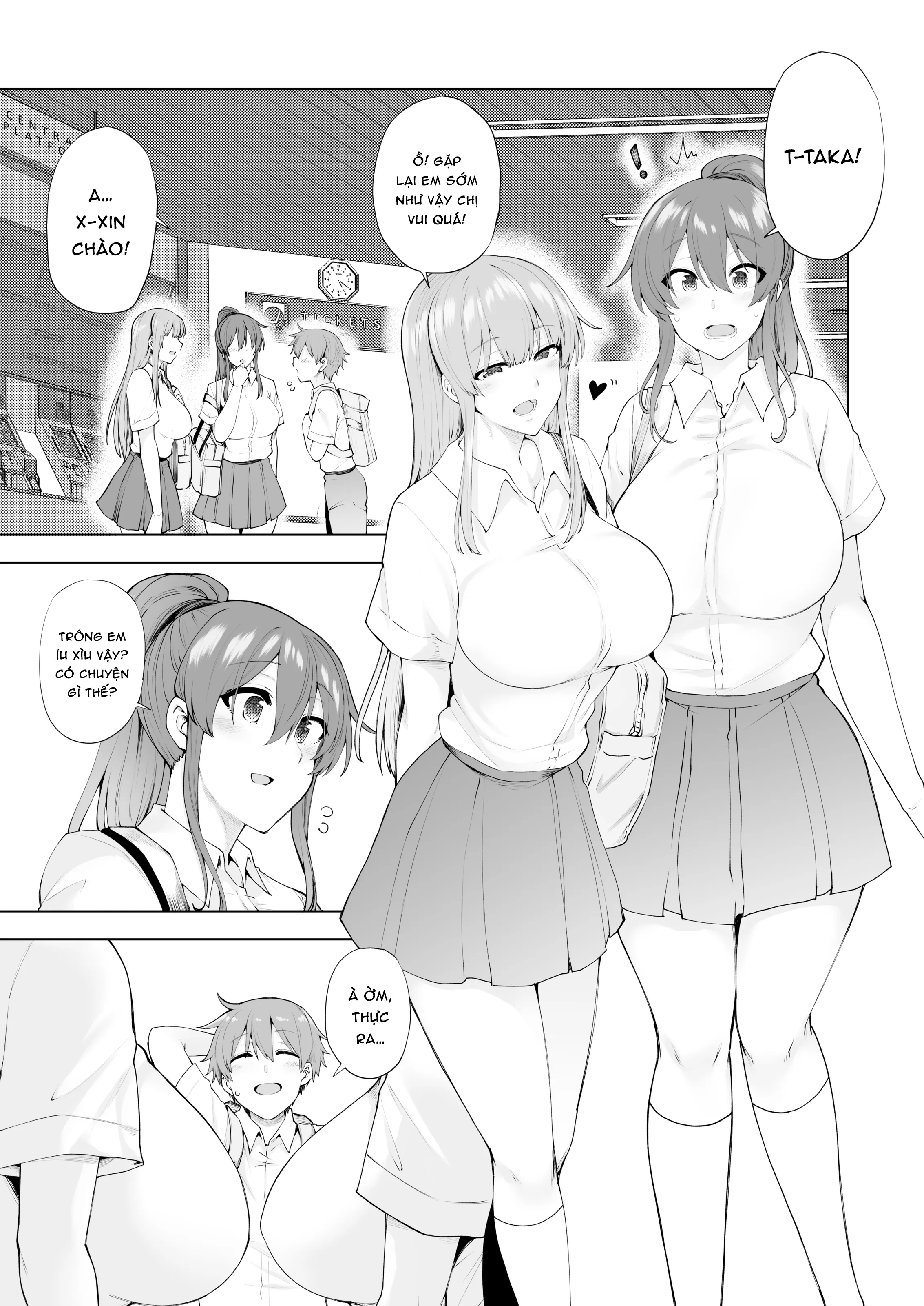 HentaiVN.net - Ảnh 6 - Trận Bóng Chuyền Không Cân Sức [3vs1 volleyball match] - Chap 3.1