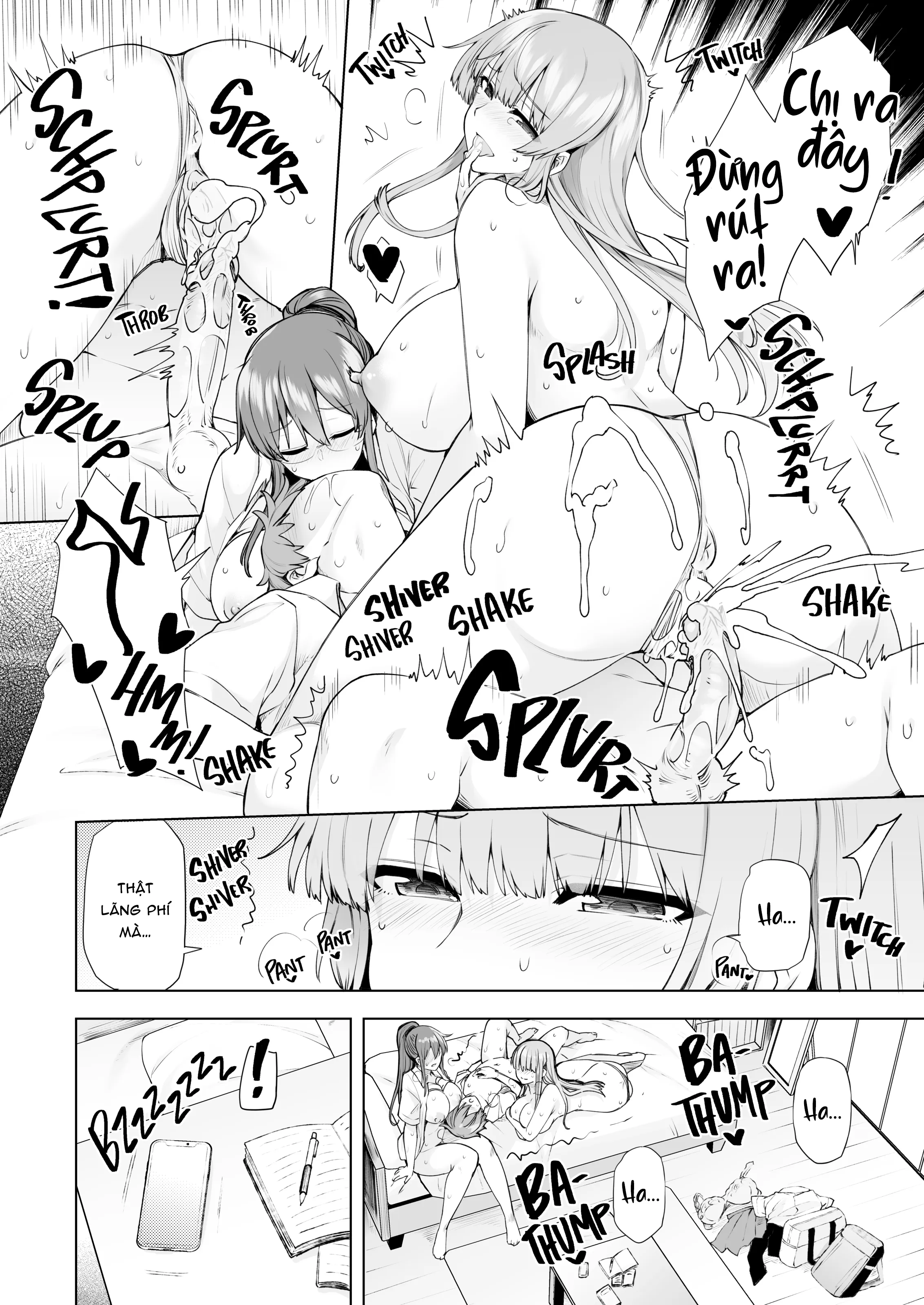 HentaiVN.net - Ảnh 14 - Trận Bóng Chuyền Không Cân Sức [3vs1 volleyball match] - Chap 3.2