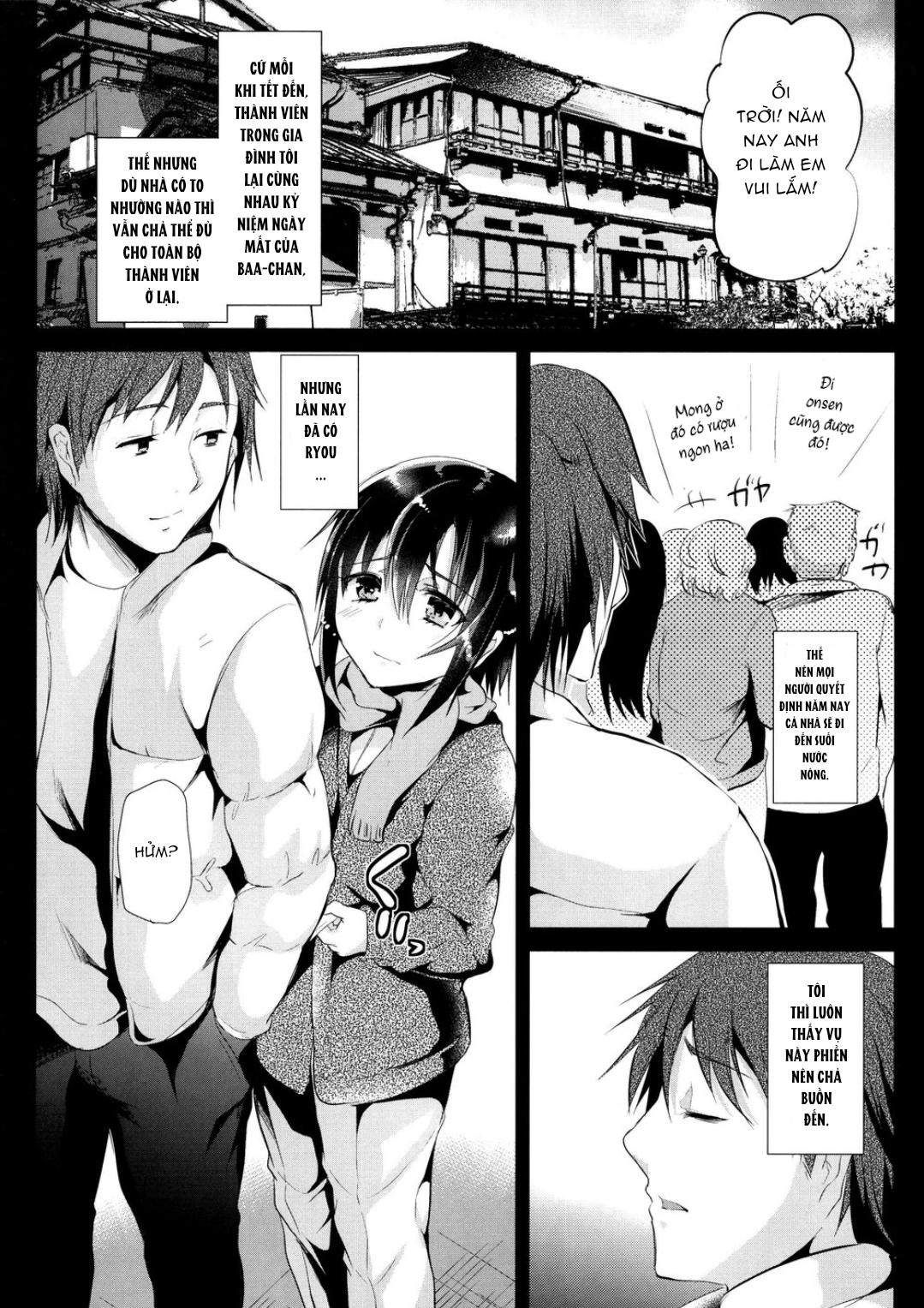HentaiVN.net - Ảnh 4 - Kyou Wa Onsen Sex O Shimashita - oneshot