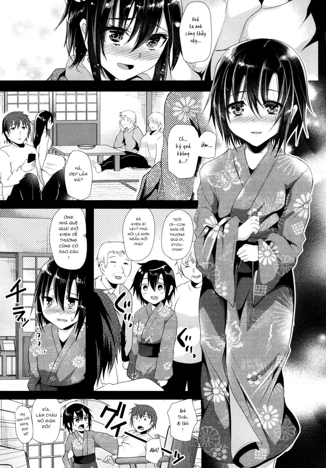 HentaiVN.net - Ảnh 6 - Kyou Wa Onsen Sex O Shimashita - oneshot