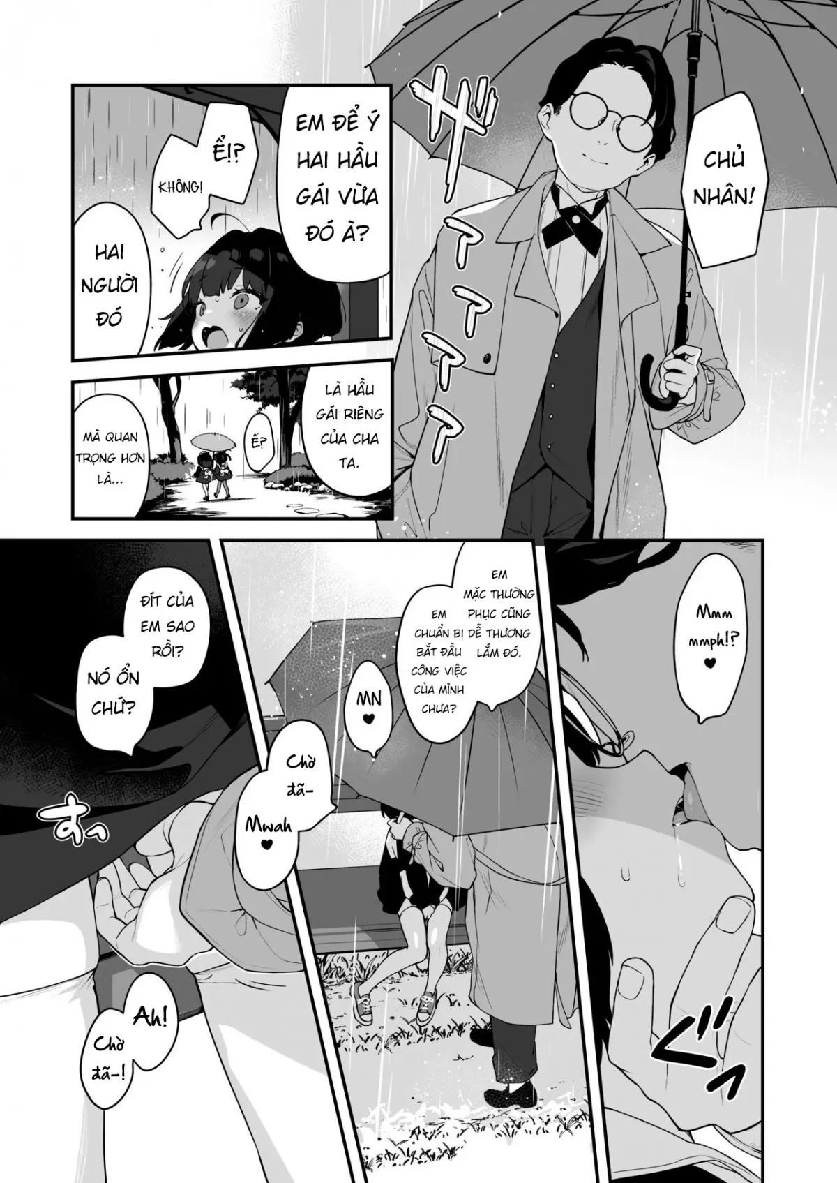 HentaiVN.net - Ảnh 28 - Komomo là bồn chứa tinh chỉ dành riêng cho chủ nhân của em ấy [Komomo wa Goshujinsama Senyo no Ryoana Nikubenki Loli Maid; Komomo is a Loli Maid Cum Dump With All Holes Only for Her Master] - Oneshot