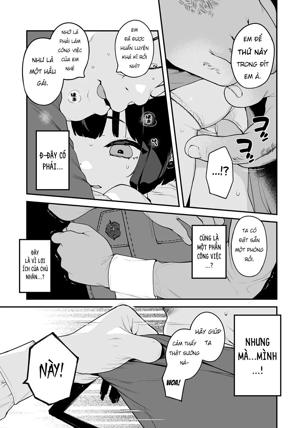 HentaiVN.net - Ảnh 34 - Komomo là bồn chứa tinh chỉ dành riêng cho chủ nhân của em ấy [Komomo wa Goshujinsama Senyo no Ryoana Nikubenki Loli Maid; Komomo is a Loli Maid Cum Dump With All Holes Only for Her Master] - Oneshot