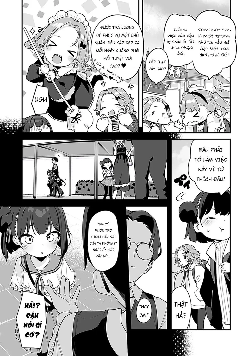 HentaiVN.net - Ảnh 8 - Komomo là bồn chứa tinh chỉ dành riêng cho chủ nhân của em ấy [Komomo wa Goshujinsama Senyo no Ryoana Nikubenki Loli Maid; Komomo is a Loli Maid Cum Dump With All Holes Only for Her Master] - Oneshot