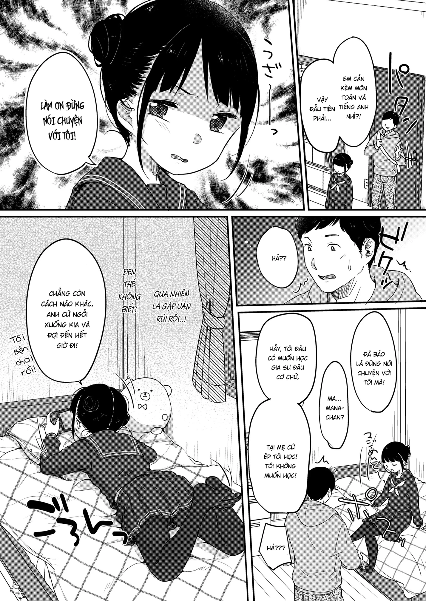 HentaiVN.net - Ảnh 3 - Hãy xé quần tất của em đi! [破れたっていい タイツだもの] - Oneshot