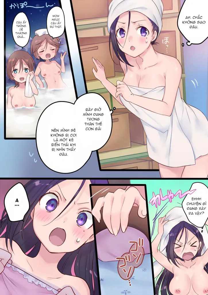 HentaiVN.net - Ảnh 12 - Onnayu ni kirikawarimasu! [Switched to the Women's Bath! , 女湯に切り替わります!] - Oneshot