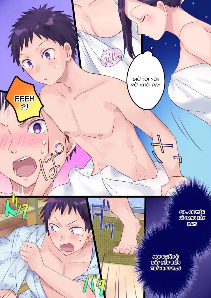HentaiVN.net - Ảnh 46 - Onnayu ni kirikawarimasu! [Switched to the Women's Bath! , 女湯に切り替わります!] - Oneshot