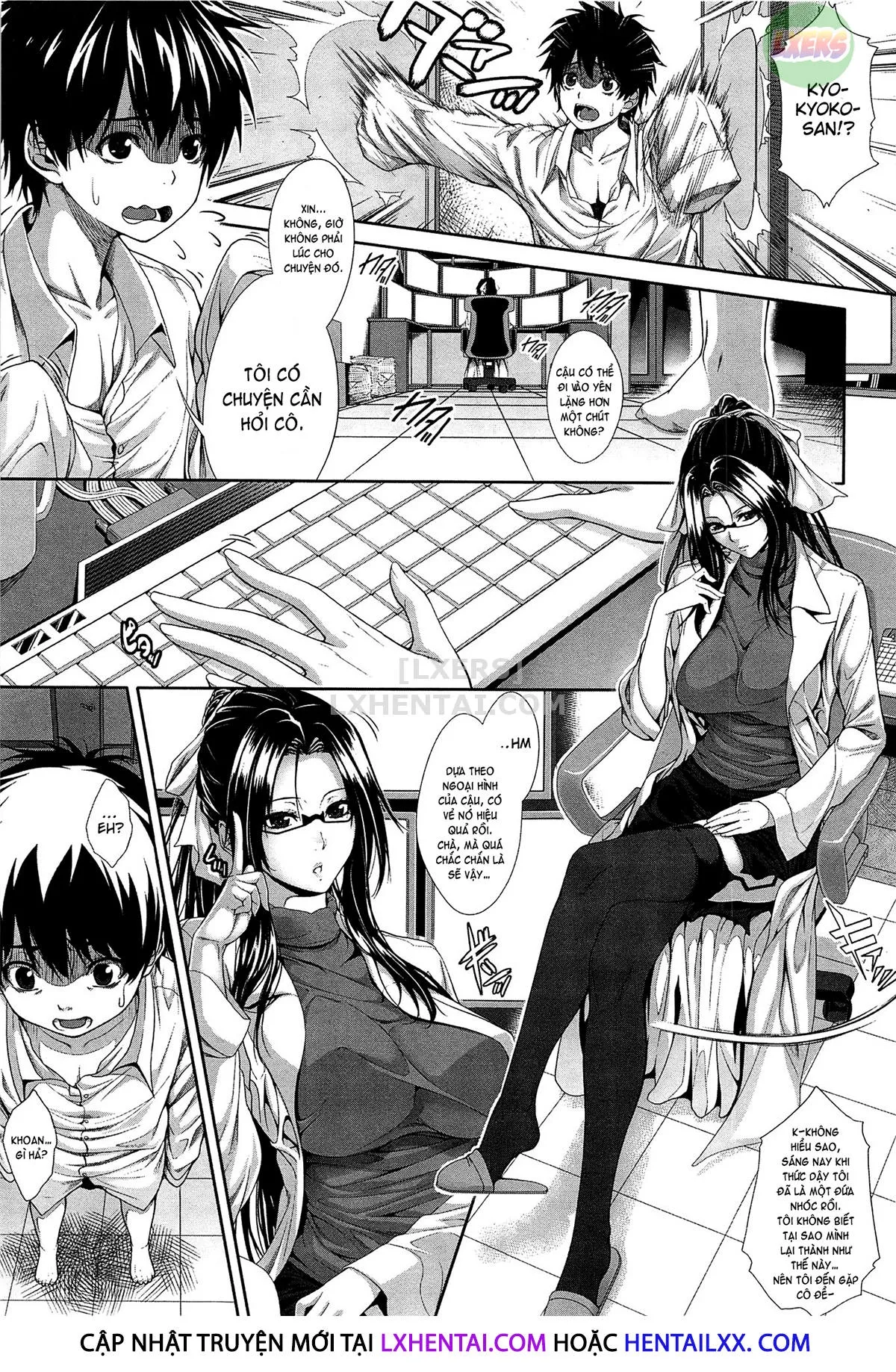 HentaiVN.net - Ảnh 9 - Boku wa Kanojo no Marmot! [I'm Her Guinea Pig] - Chap 1