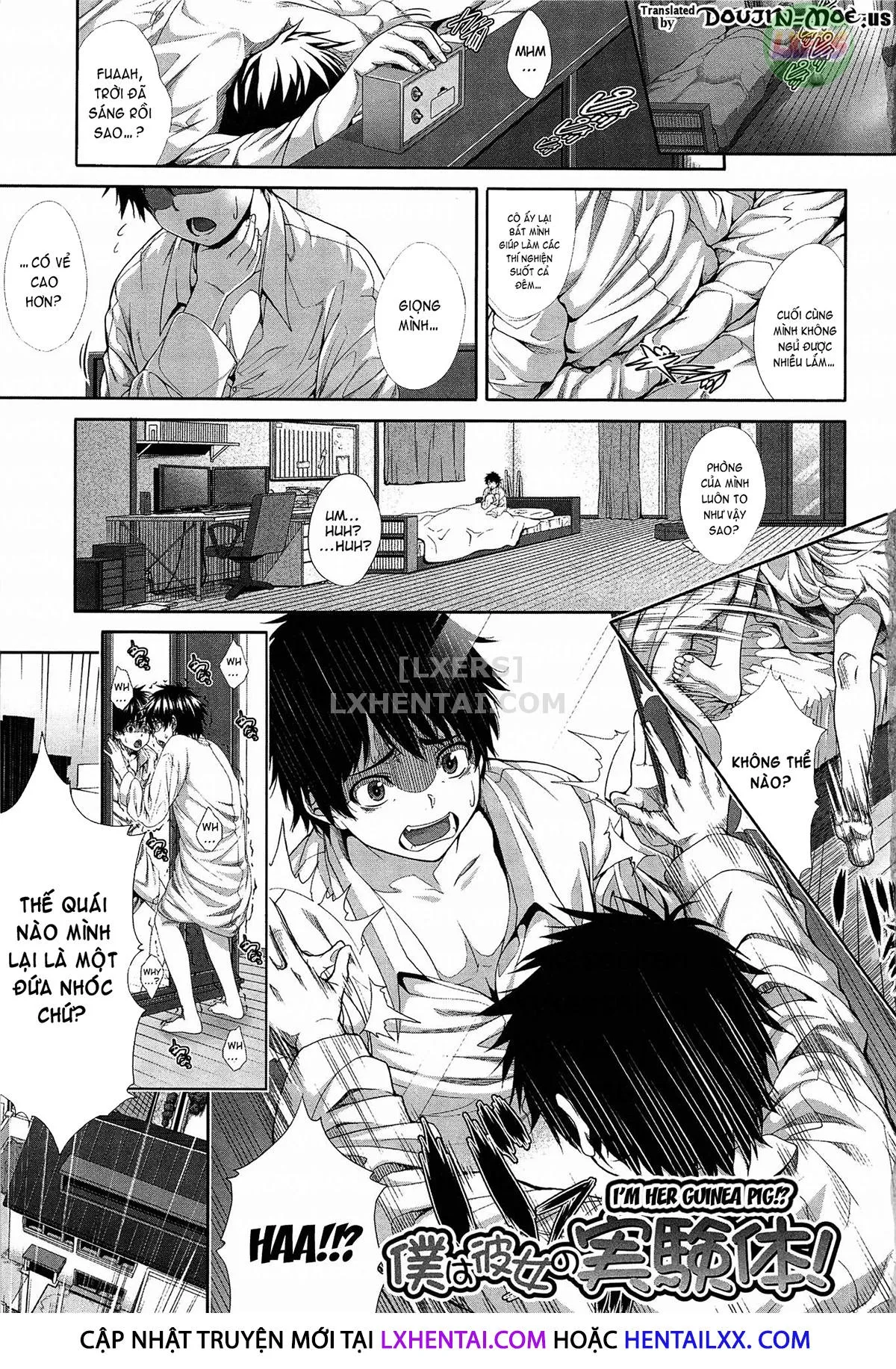 HentaiVN.net - Ảnh 7 - Boku wa Kanojo no Marmot! [I'm Her Guinea Pig] - Chap 1