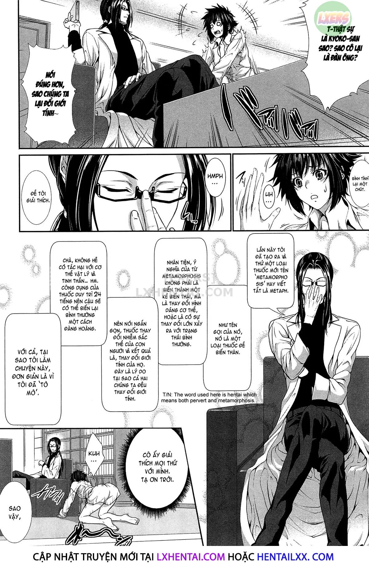 HentaiVN.net - Ảnh 10 - Boku wa Kanojo no Marmot! [I'm Her Guinea Pig] - Chap 2