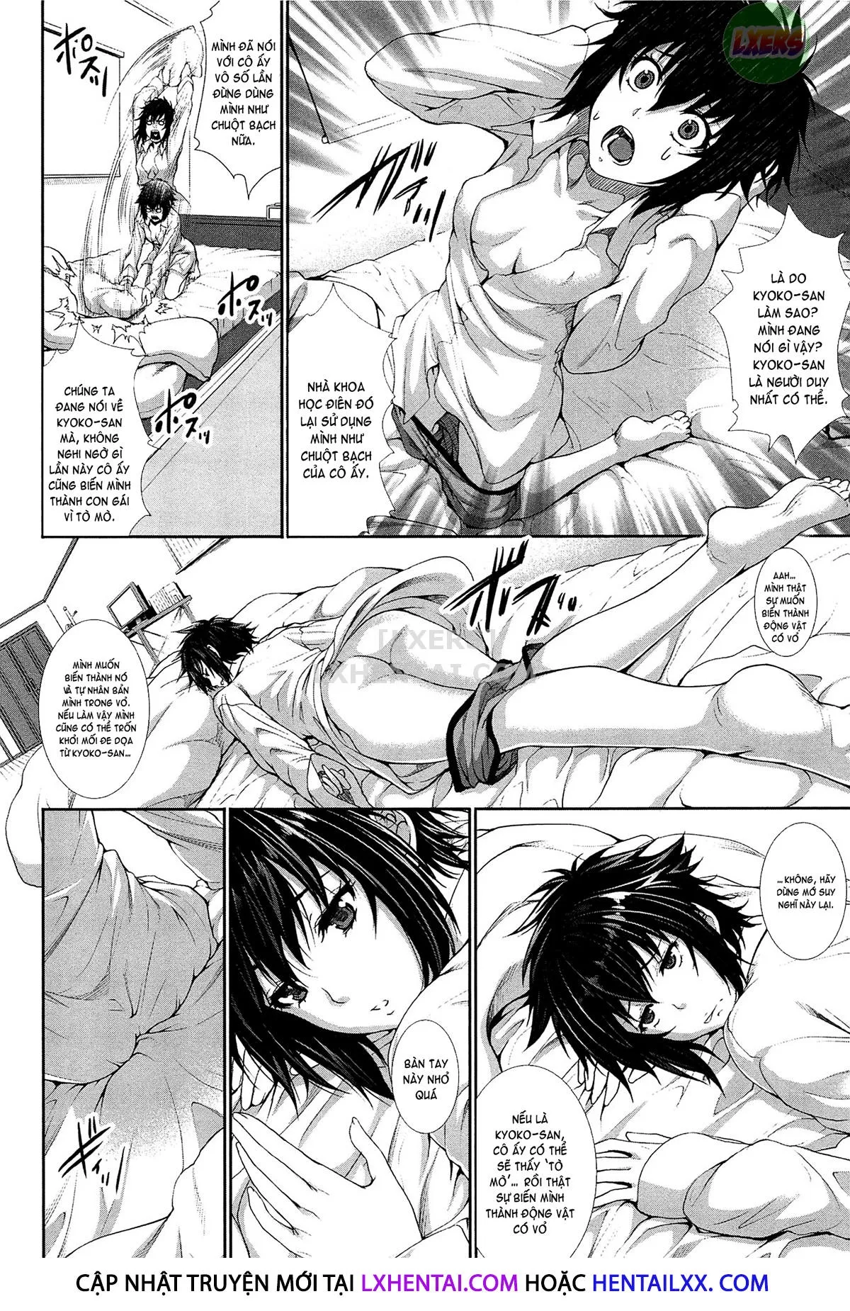 HentaiVN.net - Ảnh 6 - Boku wa Kanojo no Marmot! [I'm Her Guinea Pig] - Chap 2