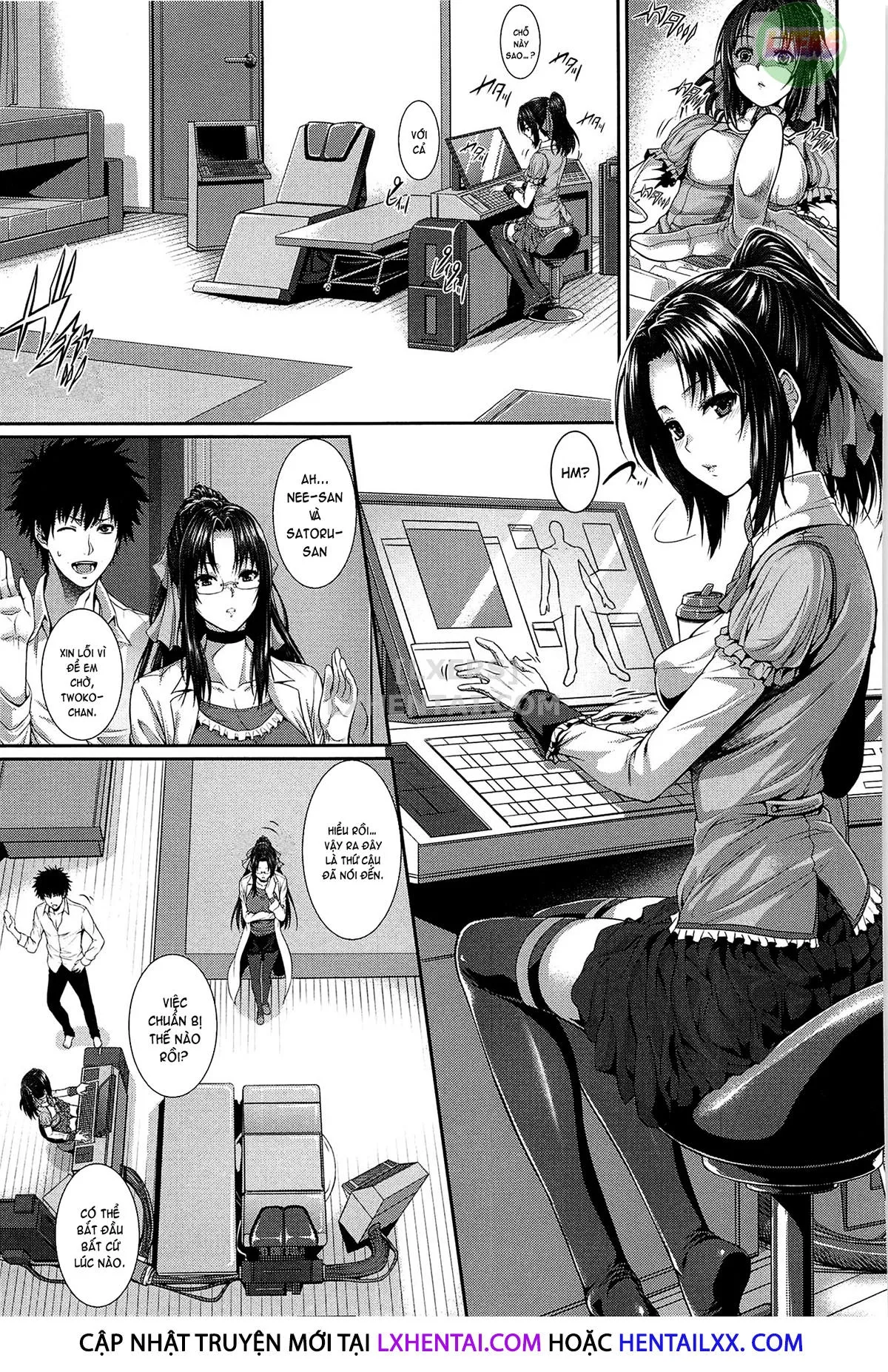 HentaiVN.net - Ảnh 7 - Boku wa Kanojo no Marmot! [I'm Her Guinea Pig] - Chap 4