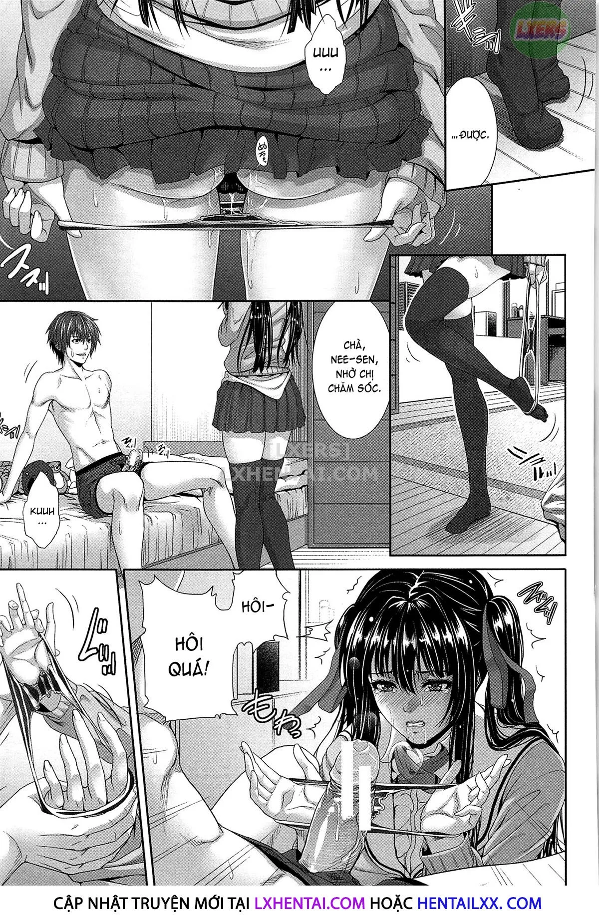 HentaiVN.net - Ảnh 21 - Boku wa Kanojo no Marmot! [I'm Her Guinea Pig] - Chap 5