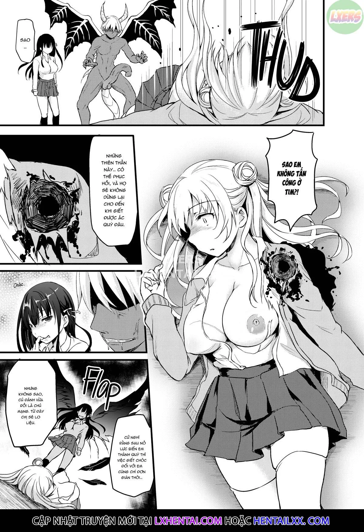 HentaiVN.net - Ảnh 3 - Sore wa Zankoku na Akuma no Mitsu [That's the Devil's Nectar] - Chap 5 - [END]