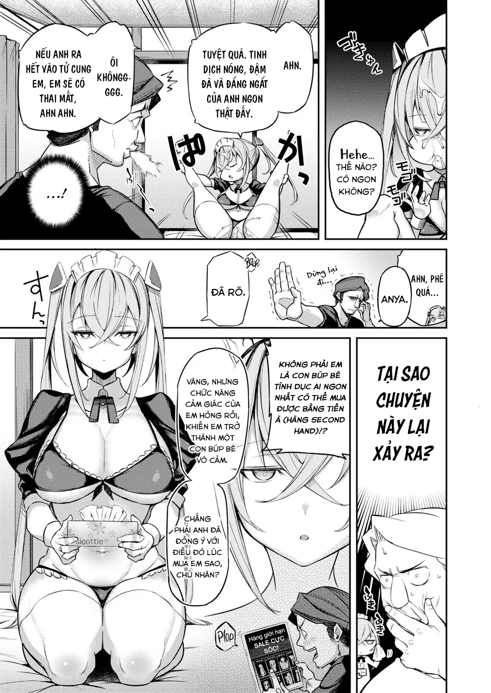 HentaiVN.net - Ảnh 4 - Búp Bê Tình Dục 4.0 [Deadpan Doll] - Oneshot