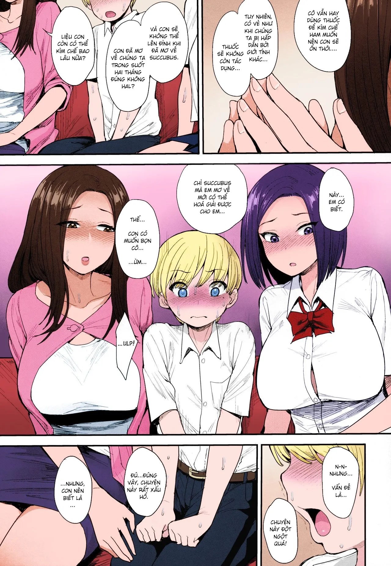 HentaiVN.net - Ảnh 9 - Hàng xóm là succubus [サキュバスの隣人] - Oneshot