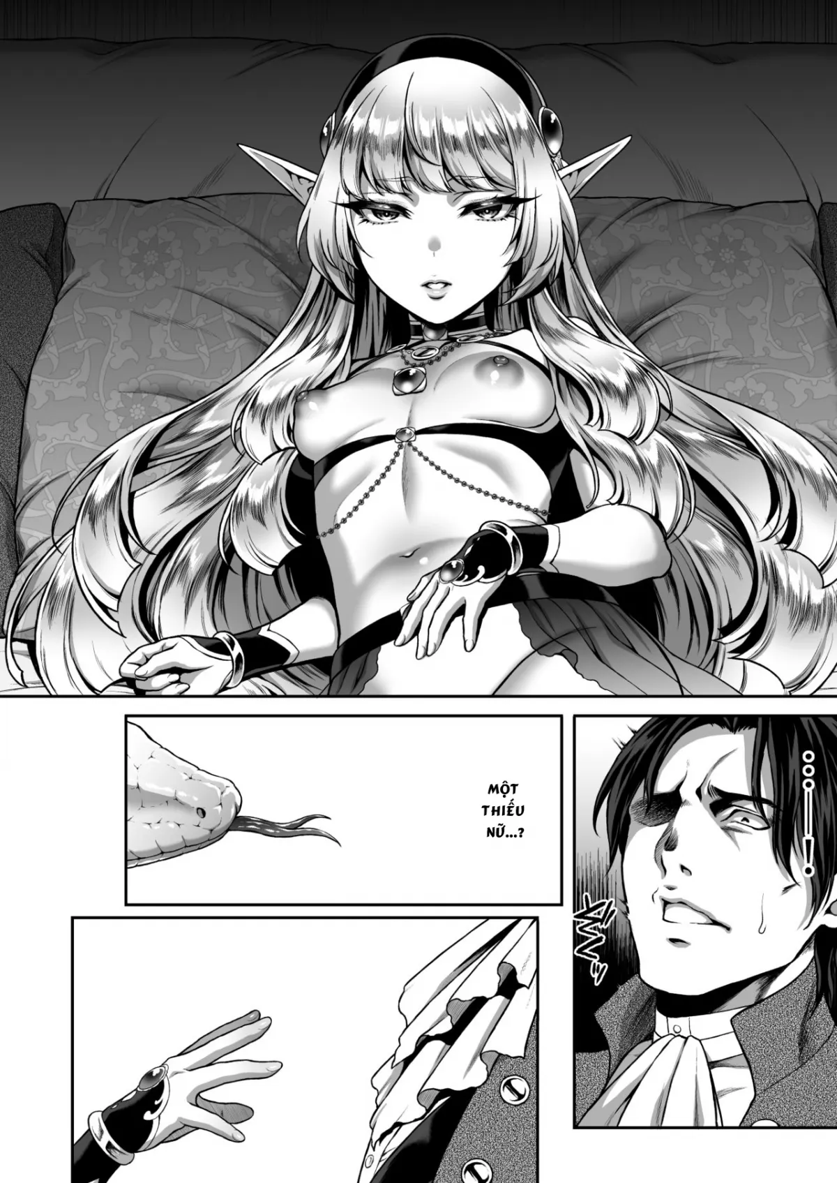 HentaiVN.net - Ảnh 8 - The Everlasting Elf I A Poisonous Snake [Yuukyuu no Shou Elf 1] - Oneshot