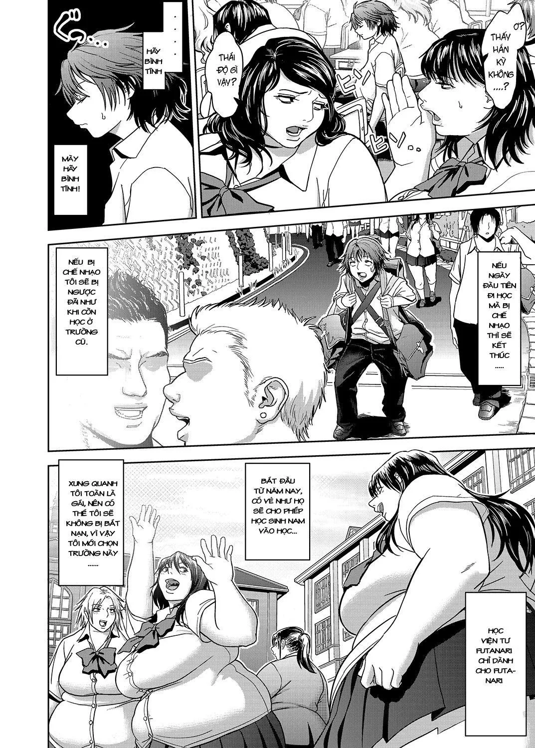 HentaiVN.net - Ảnh 4 - Futa School! - Futanari School (School Me!) - Oneshot