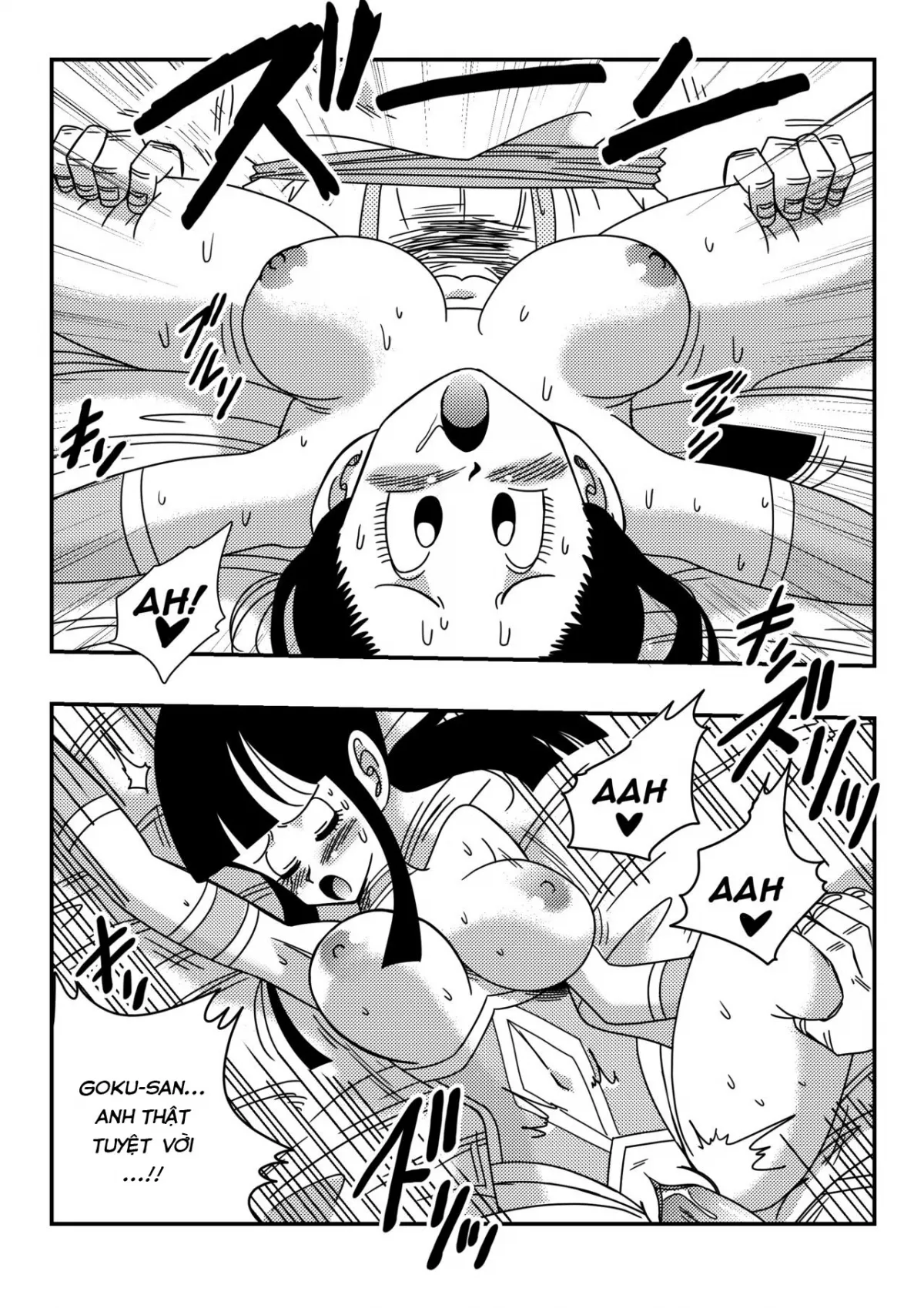 HentaiVN.net - Ảnh 14 - Buổi Thác Loạn Cùng Son Goku [Dragon Ball, One Piece, Fairy Tail, etc. DOUJINSHI Special] - Oneshot
