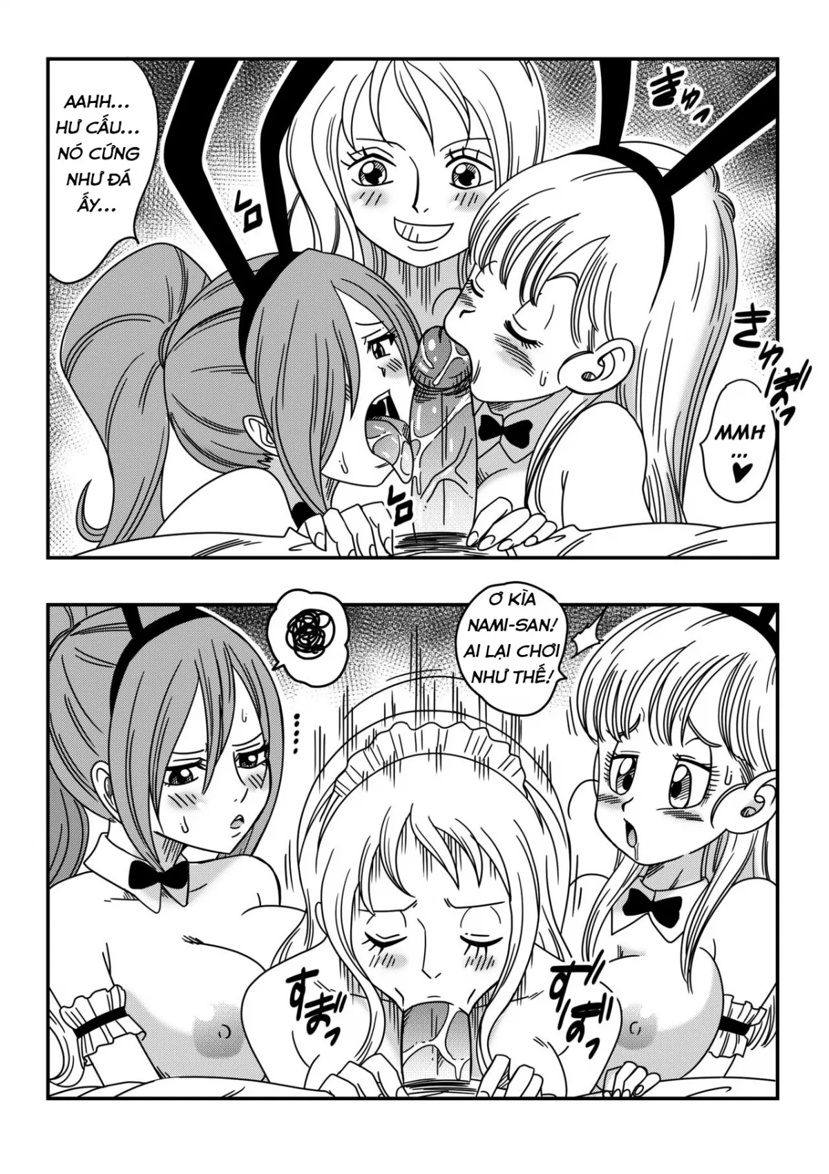 HentaiVN.net - Ảnh 5 - Buổi Thác Loạn Cùng Son Goku [Dragon Ball, One Piece, Fairy Tail, etc. DOUJINSHI Special] - Oneshot