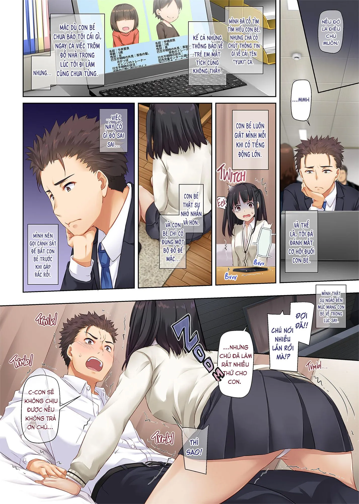 HentaiVN.net - Ảnh 13 - Ở Chung Với Gái Bỏ Nhà Đi Bụi [Living Together with a Runaway Girl DLO-11 ; Wakeari Shoujo to Dousei Seikatsu DLO-11] - Chap 1