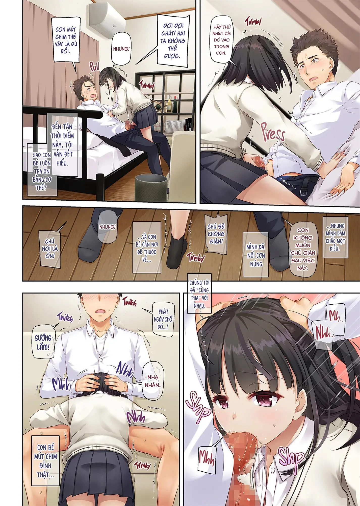 HentaiVN.net - Ảnh 17 - Ở Chung Với Gái Bỏ Nhà Đi Bụi [Living Together with a Runaway Girl DLO-11 ; Wakeari Shoujo to Dousei Seikatsu DLO-11] - Chap 1