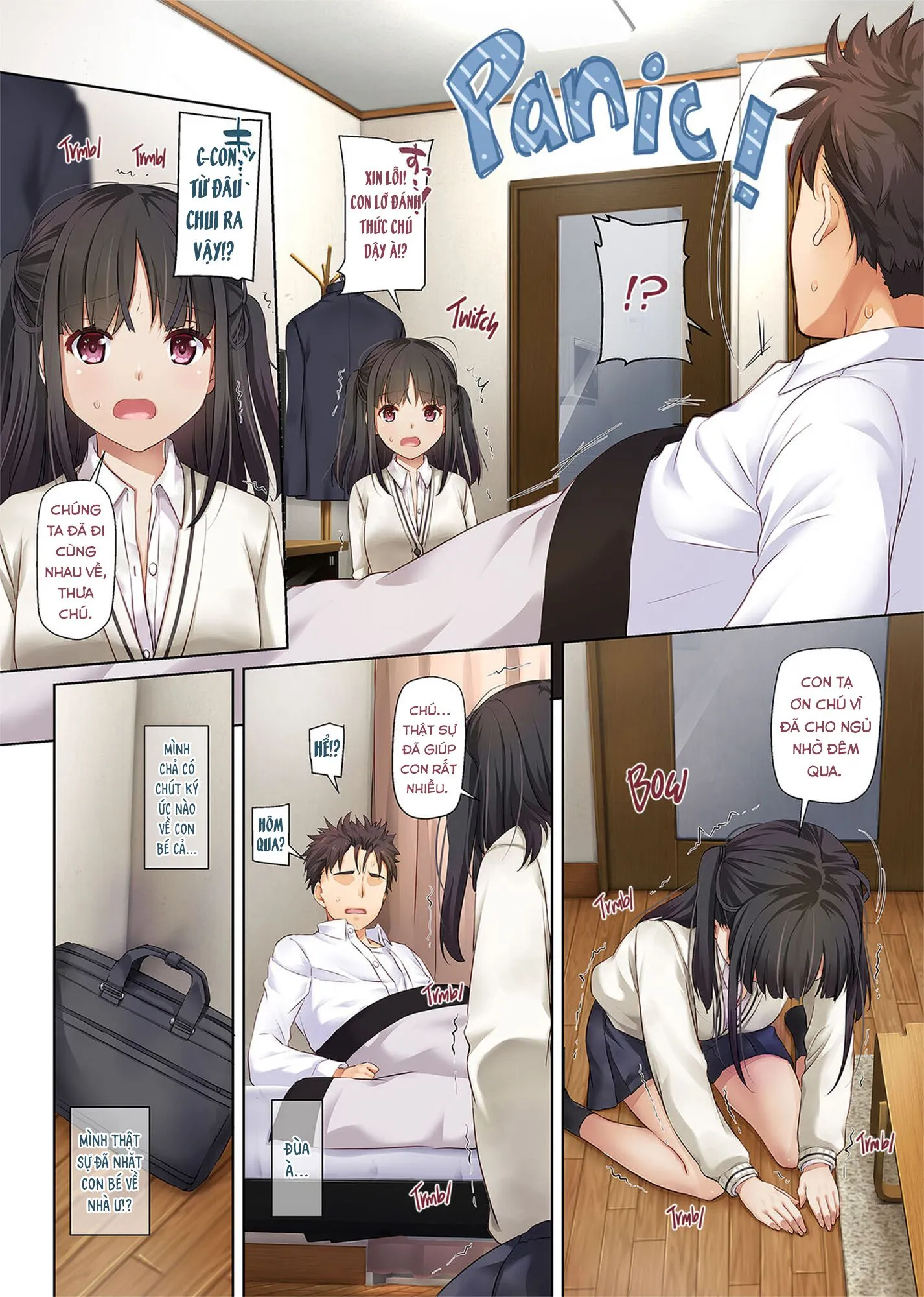 HentaiVN.net - Ảnh 5 - Ở Chung Với Gái Bỏ Nhà Đi Bụi [Living Together with a Runaway Girl DLO-11 ; Wakeari Shoujo to Dousei Seikatsu DLO-11] - Chap 1