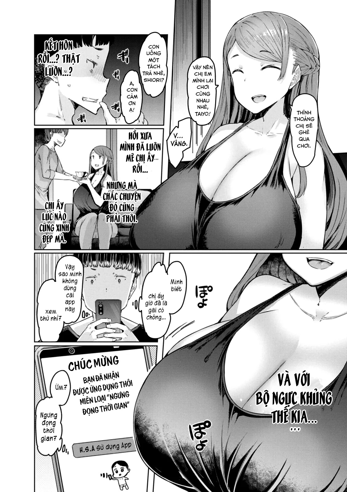 HentaiVN.net - Ảnh 7 - Hitozuma Saimin Appli - Chap 1